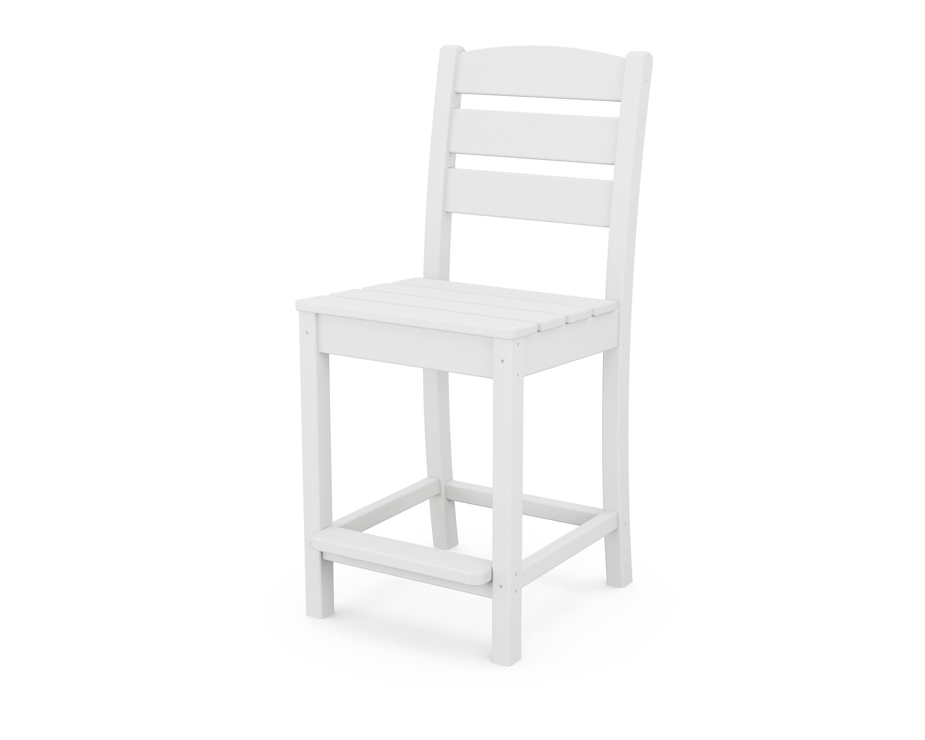 Lakeside Counter Side Chair in White