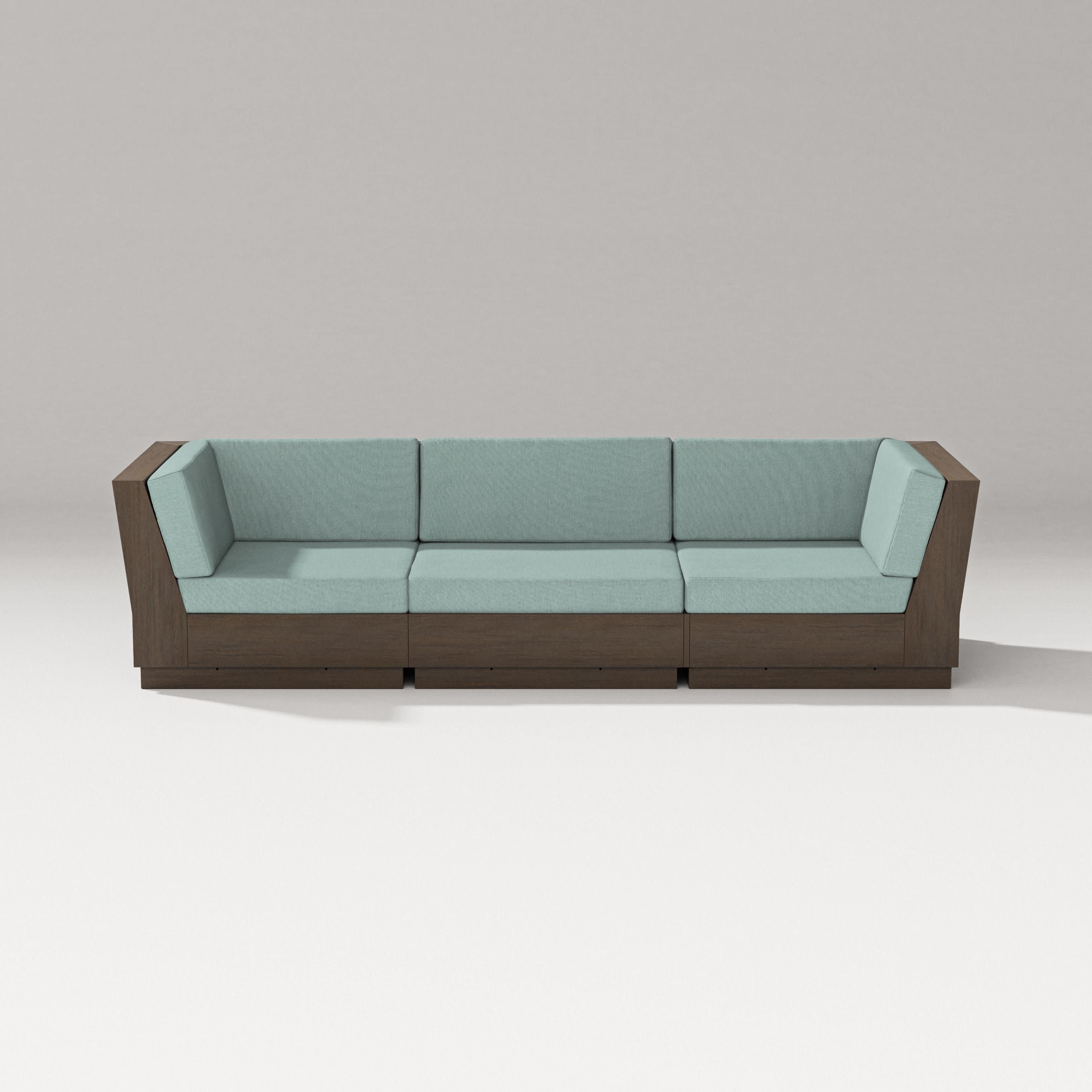 Elevate Sofa Sectional in Kona / Glacier Spa