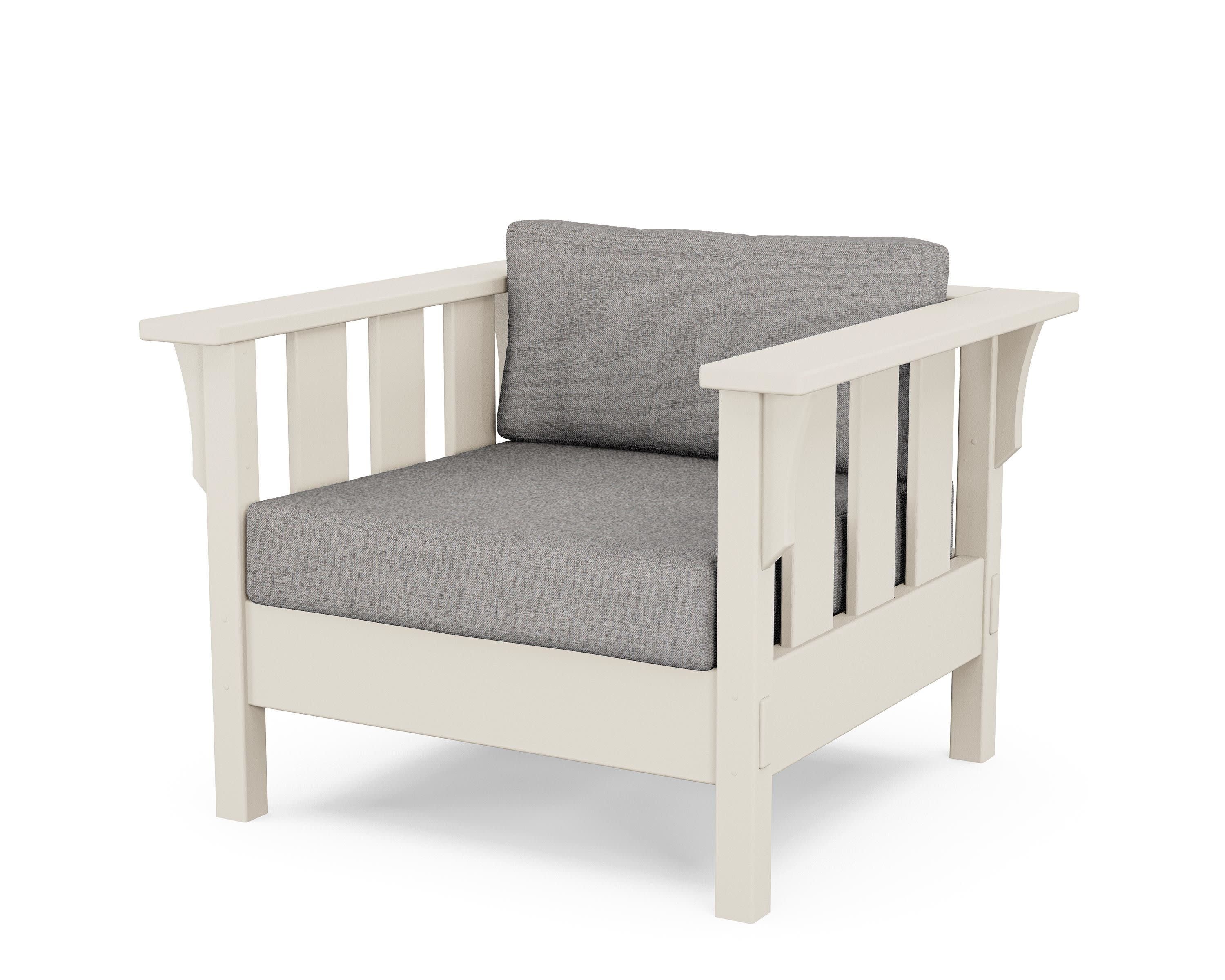 Acadia Deep Seating Chair in Sand / Grey Mist