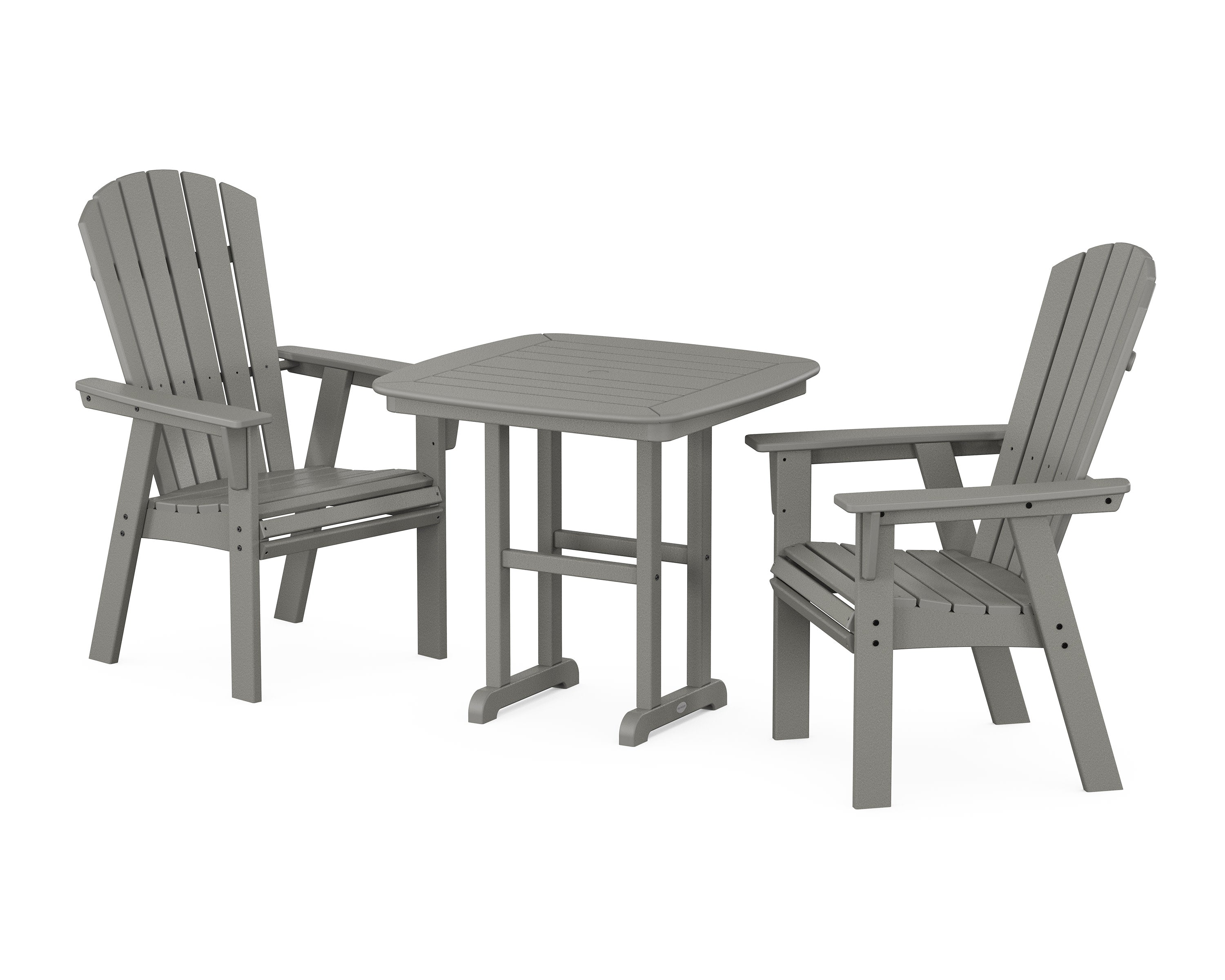 Nautical Adirondack 3-Piece Dining Set