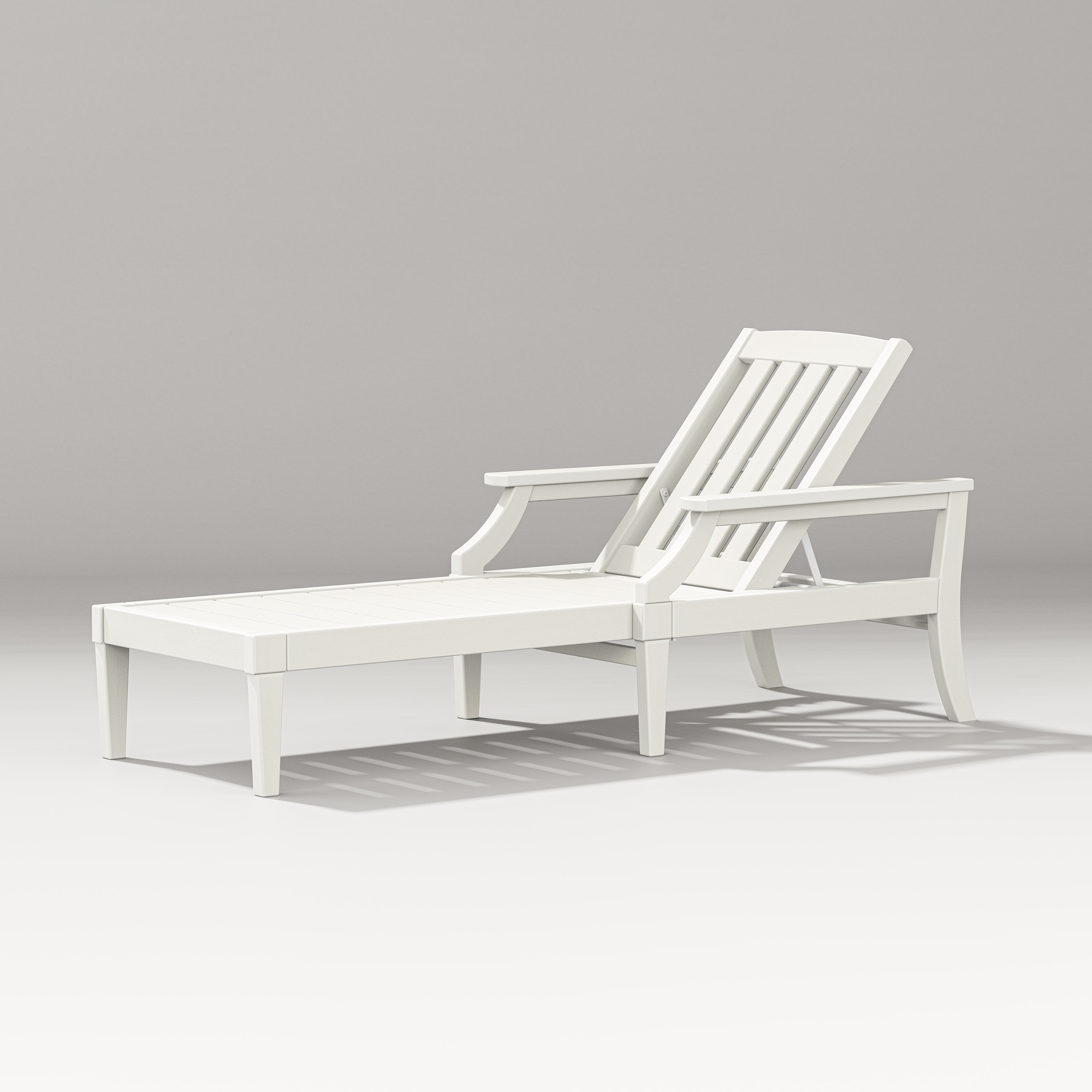 Estate Chaise Lounge in Vintage White