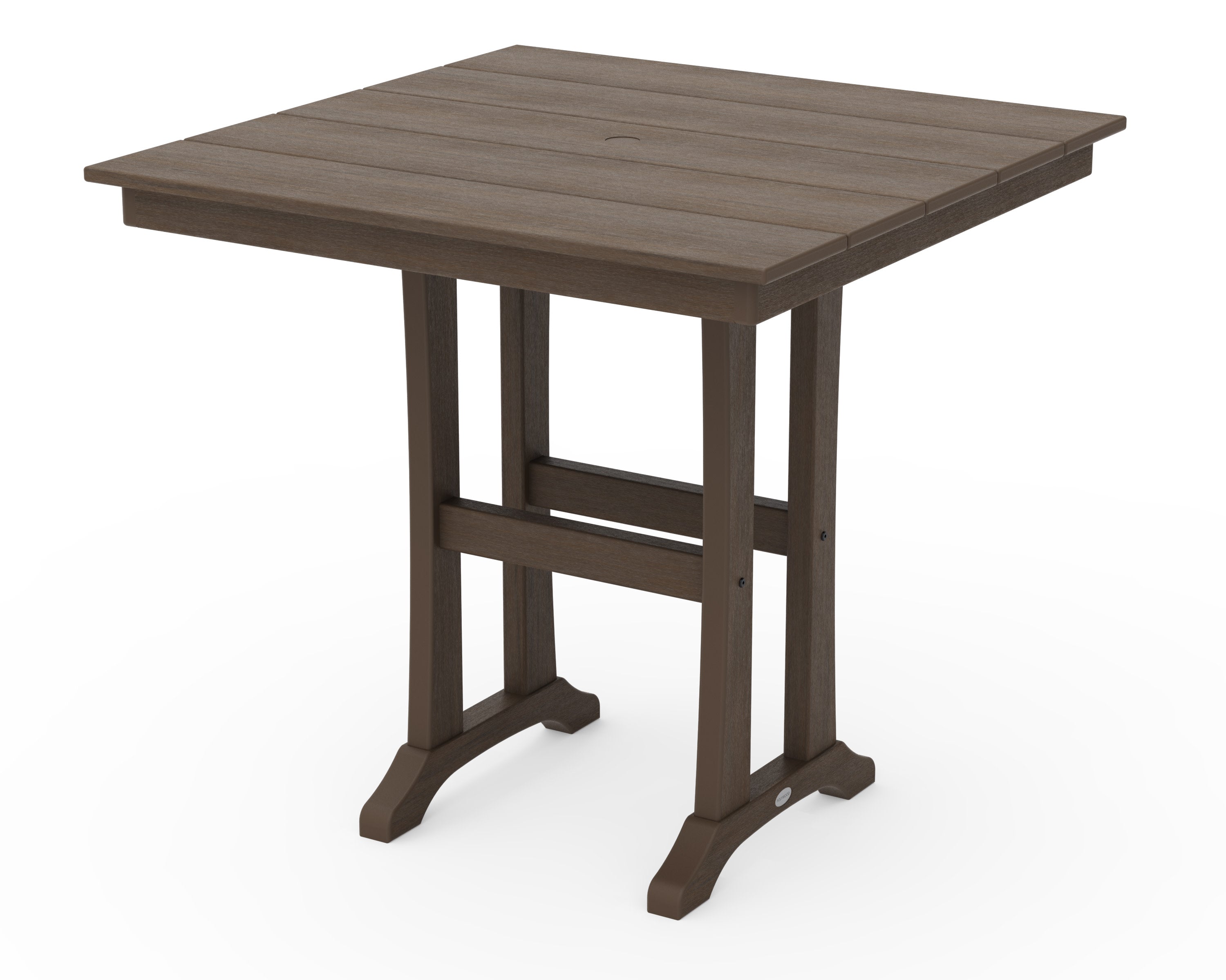 Farmhouse Trestle 37" Counter Table in Kona