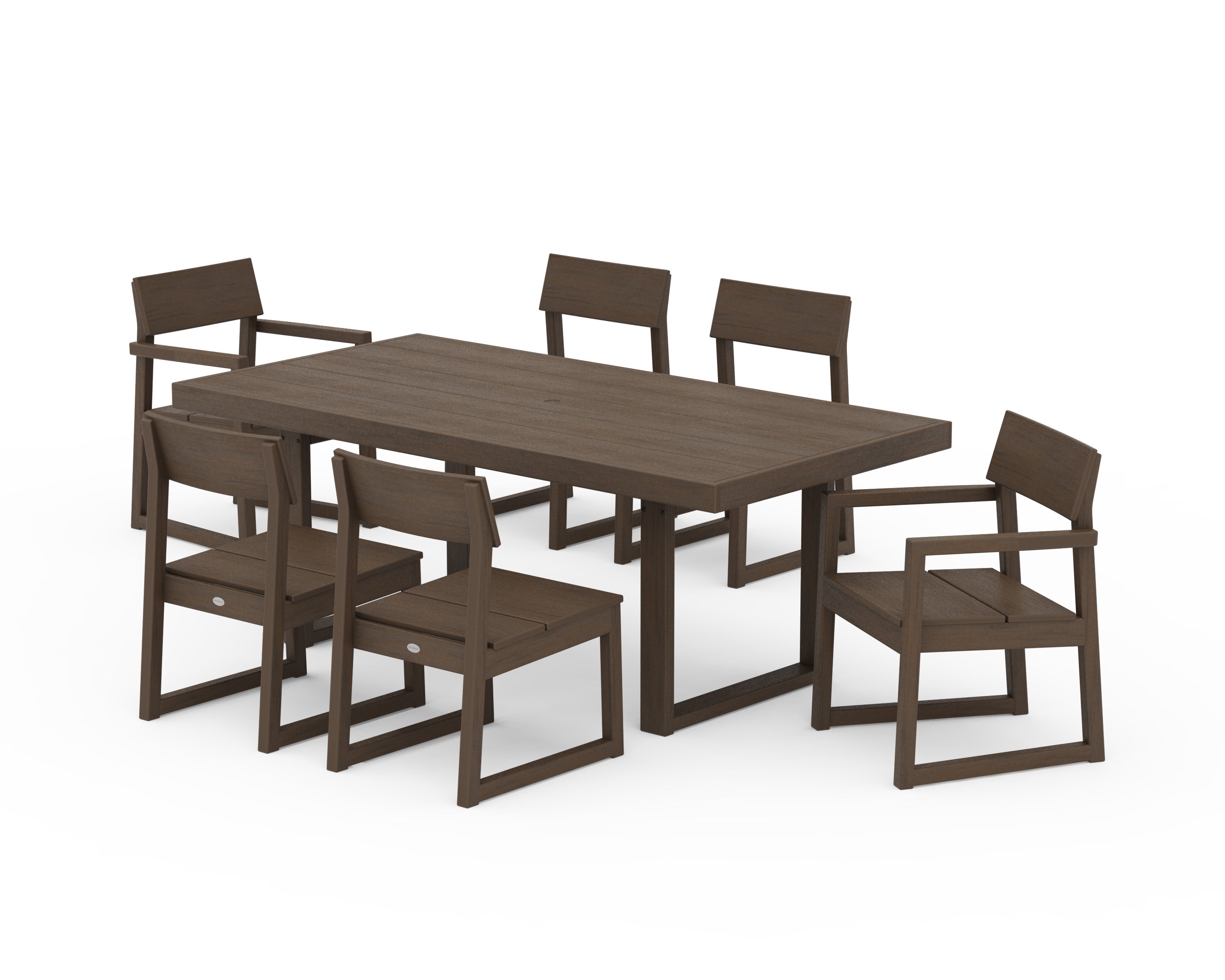 EDGE 7-Piece Dining Set in Kona