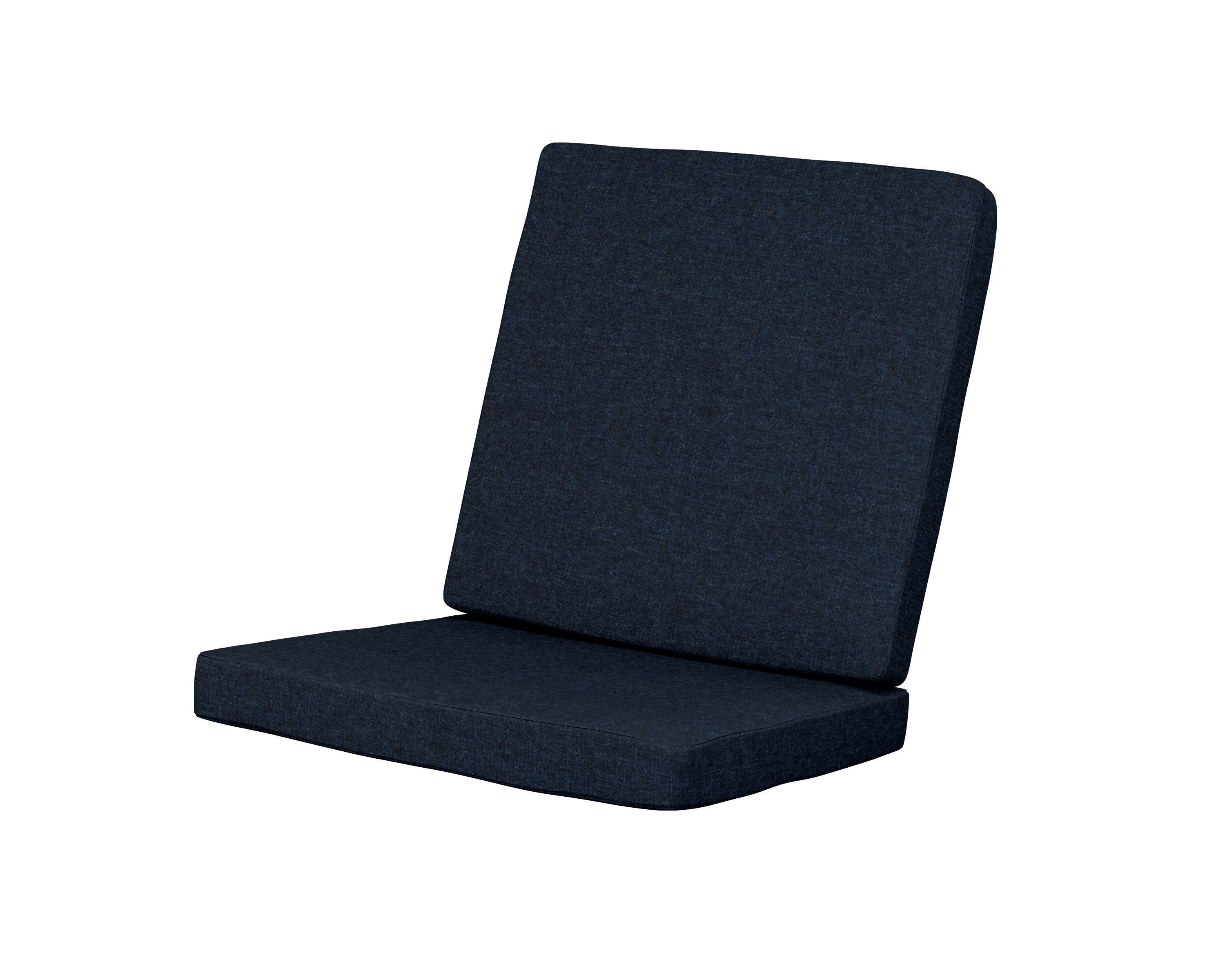Modern Chair Cushion in Marine Indigo