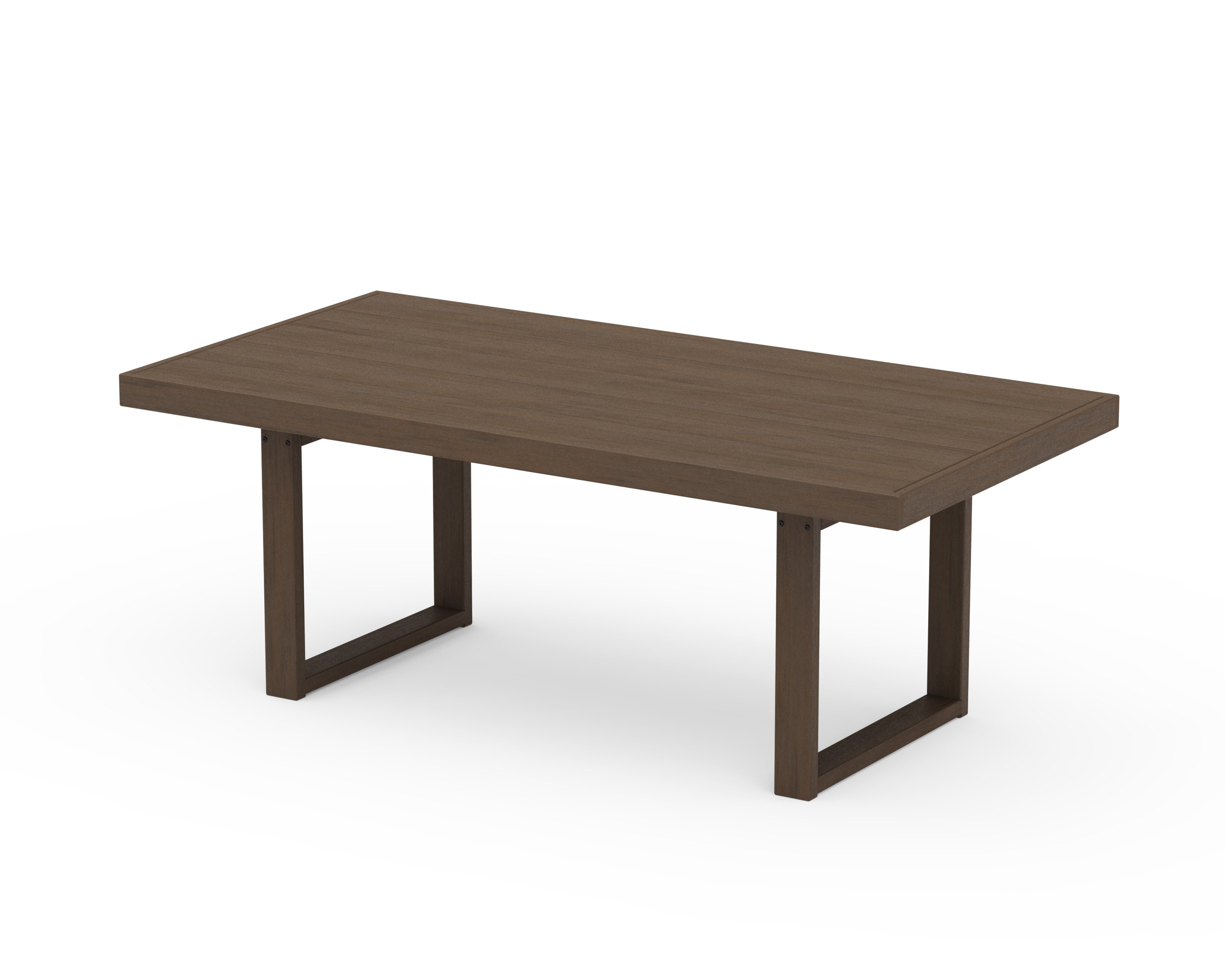 EDGE 40" x 78" Dining Table in Kona