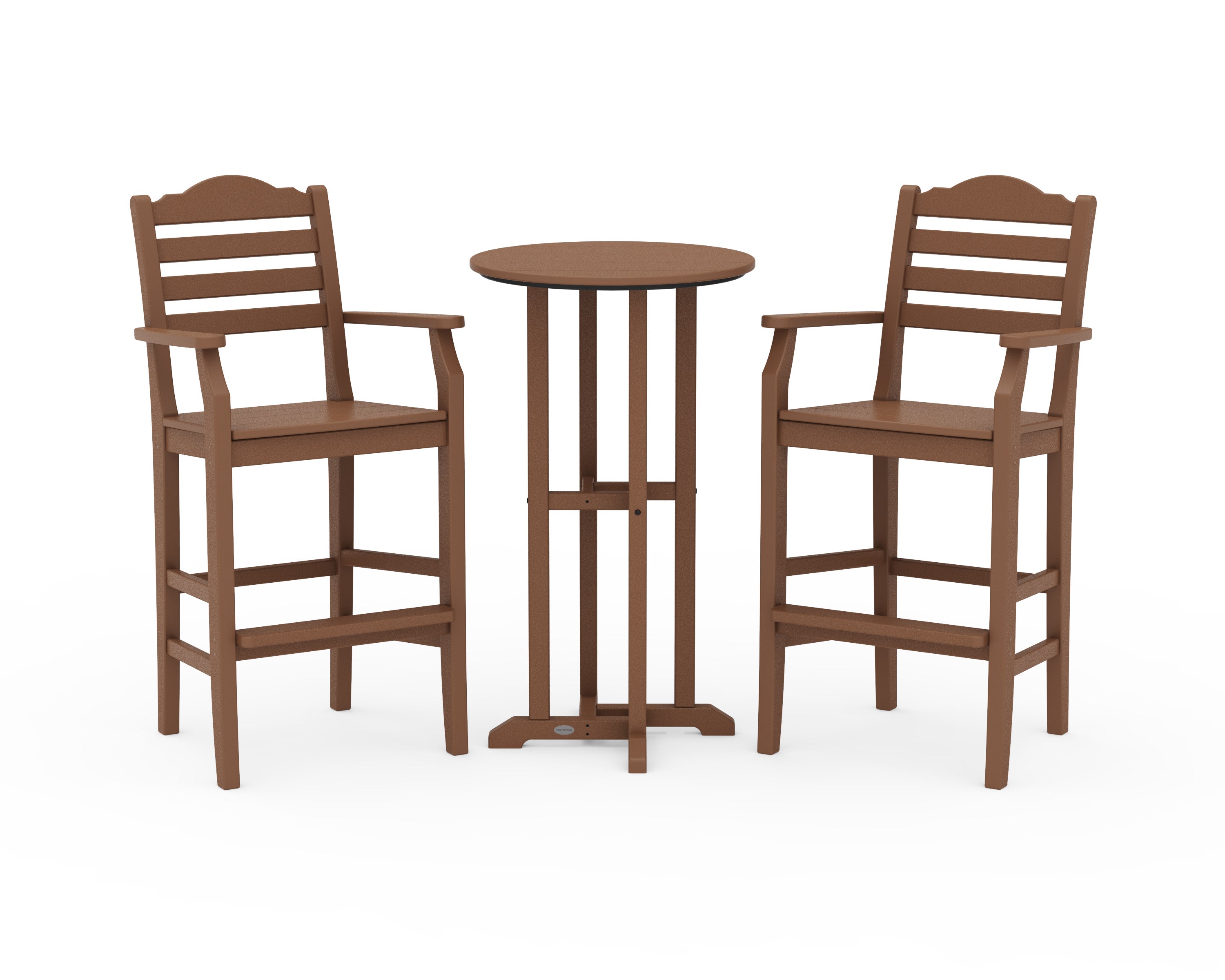 Savannah 3-Piece Farmhouse Bar Set in Teak