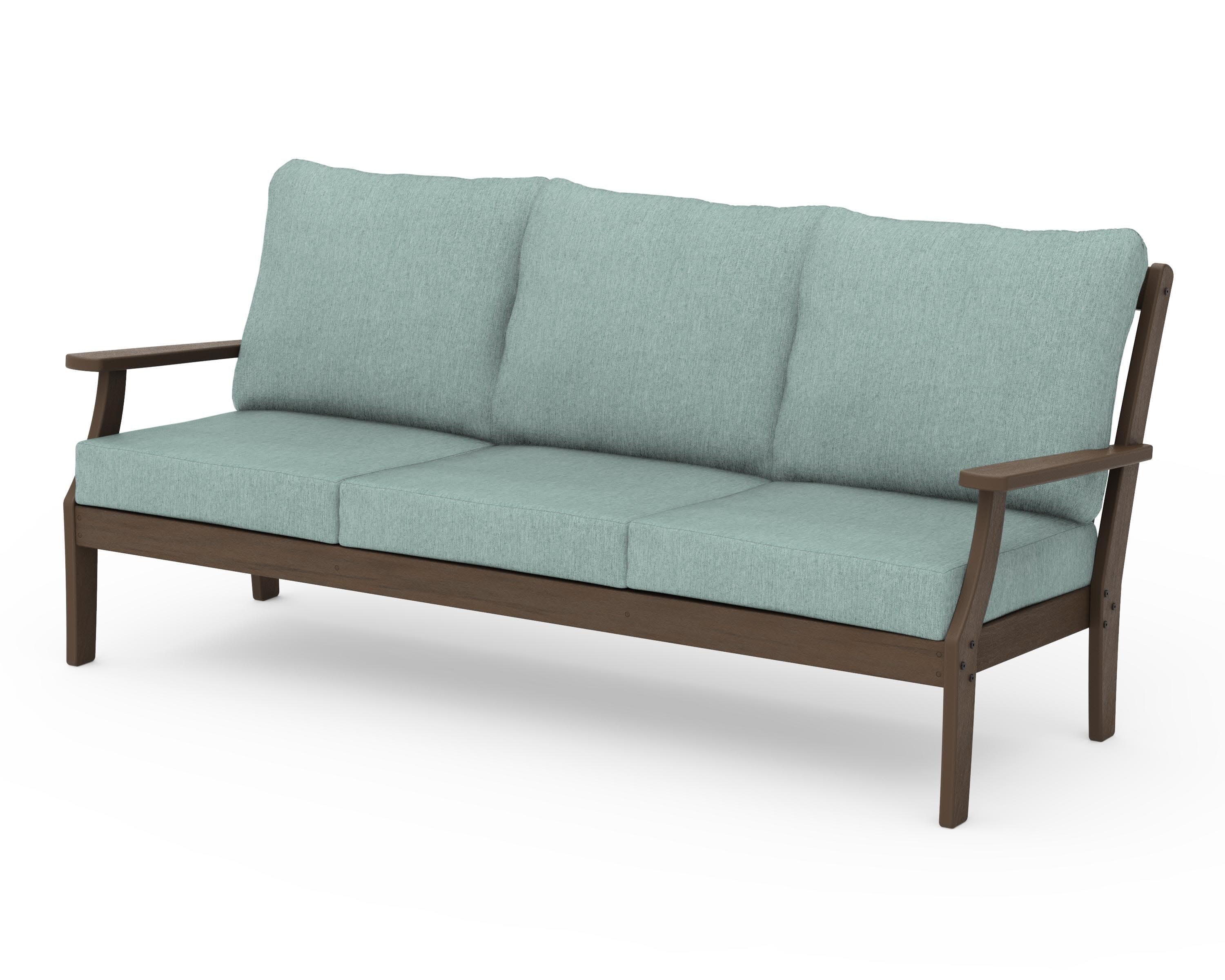 Braxton Deep Seating Sofa in Kona / Glacier Spa