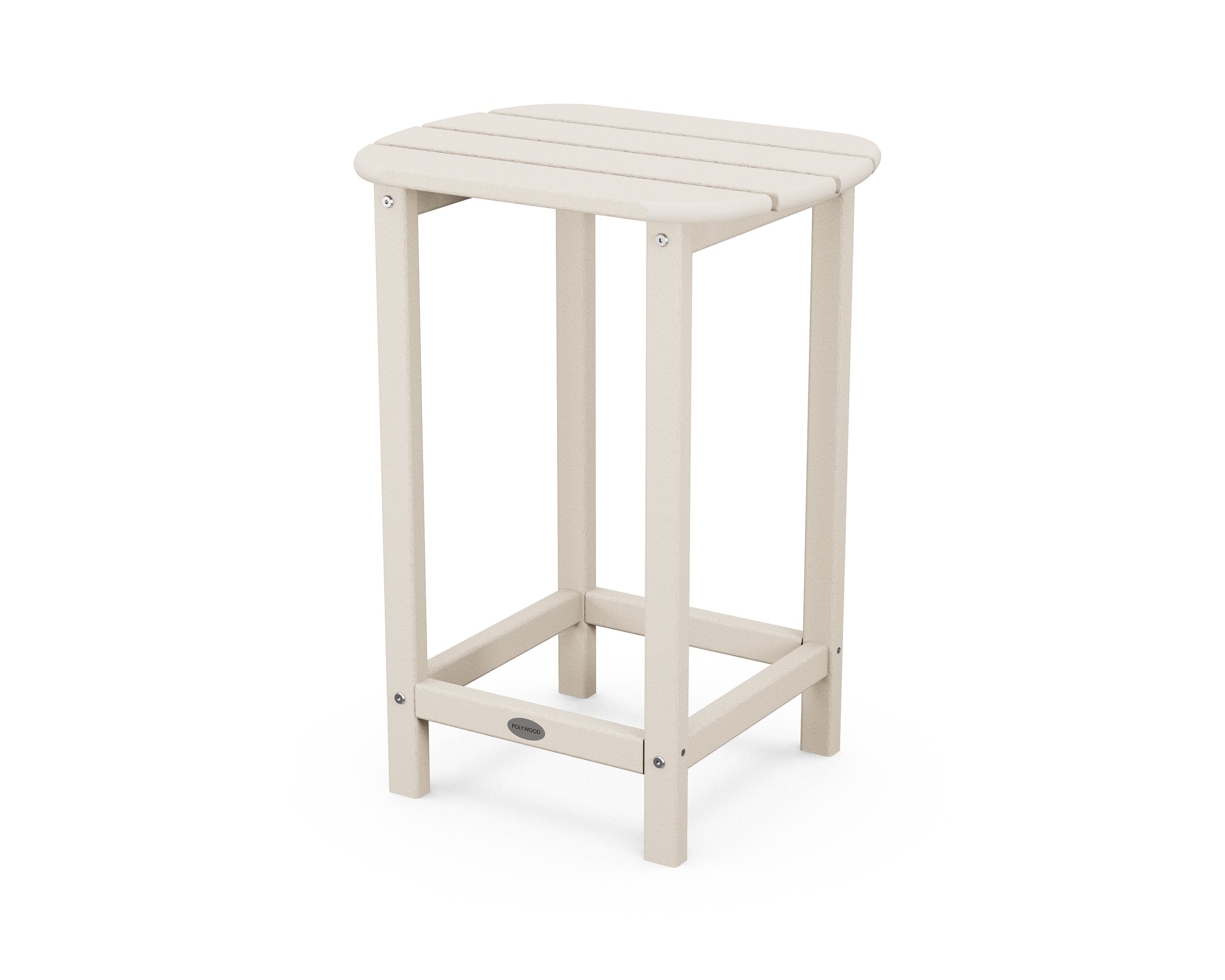 South Beach 26" Counter Side Table in Sand