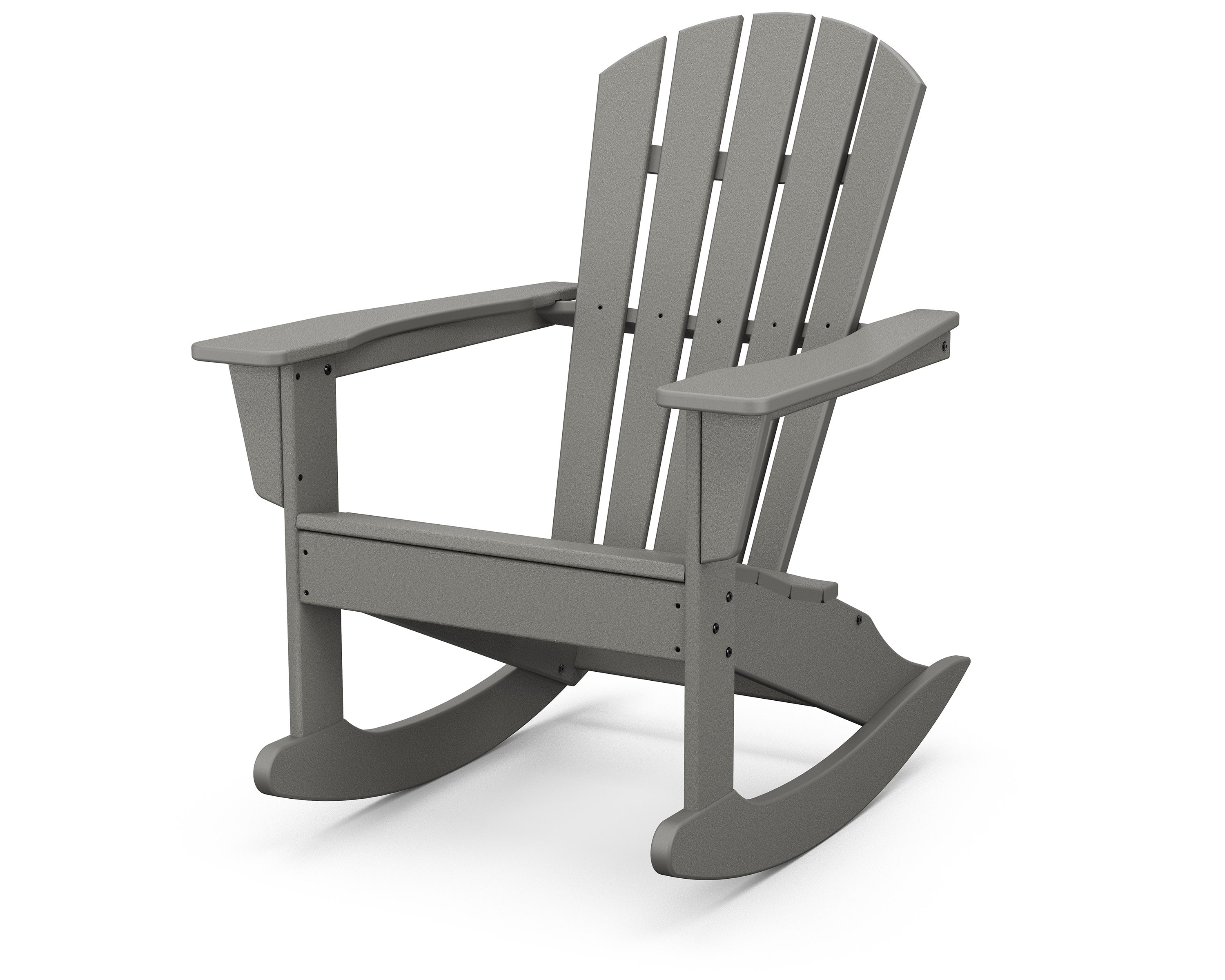 Palm Coast Adirondack Rocking Chair in Slate Grey