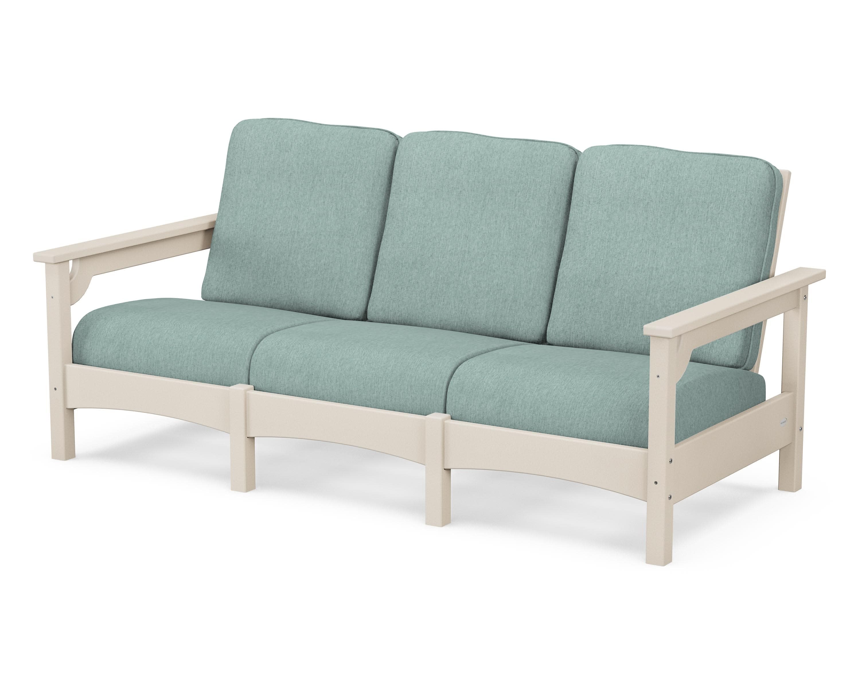 Club Sofa in Sand / Glacier Spa
