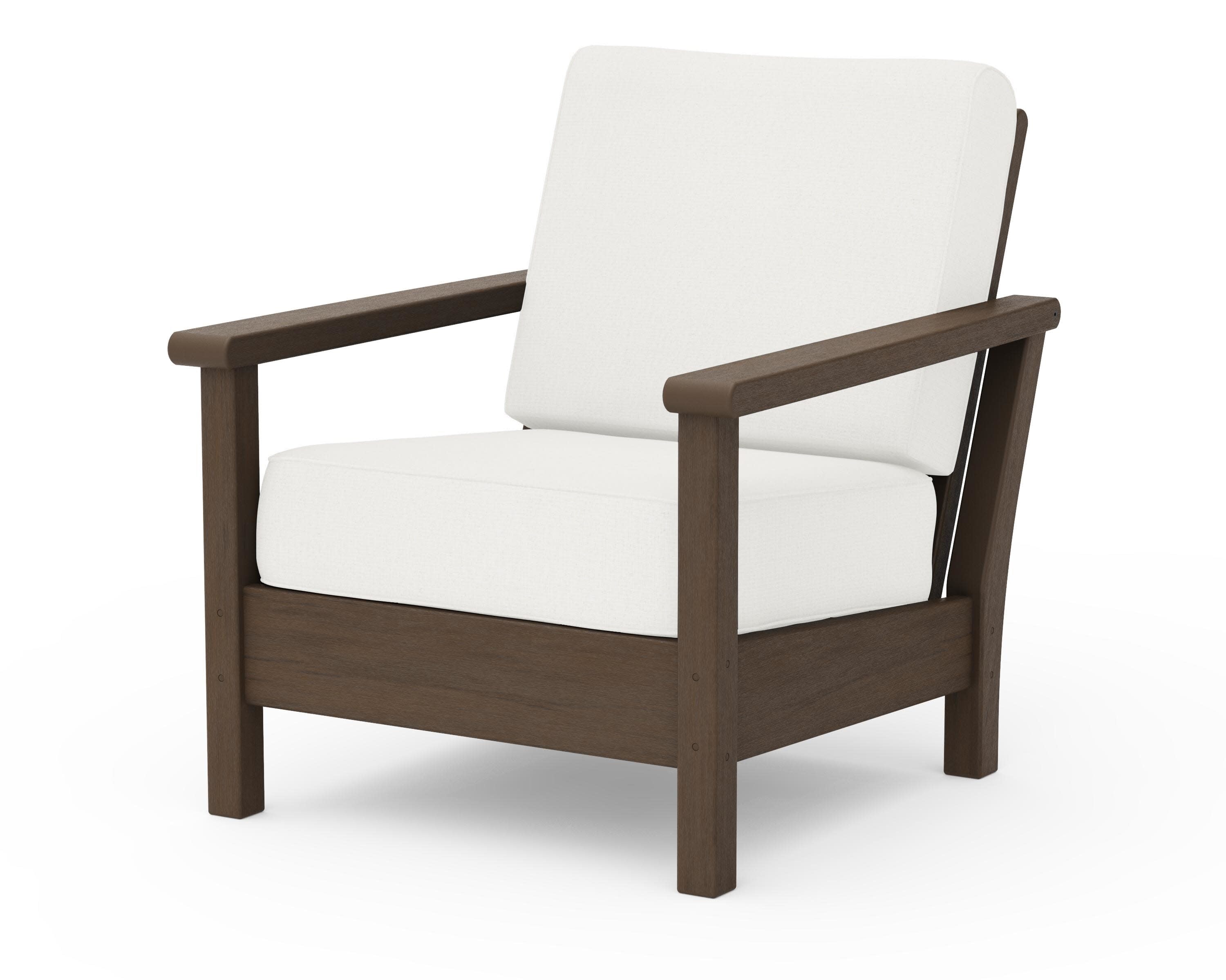 Harbour Deep Seating Chair in Kona / Natural Linen