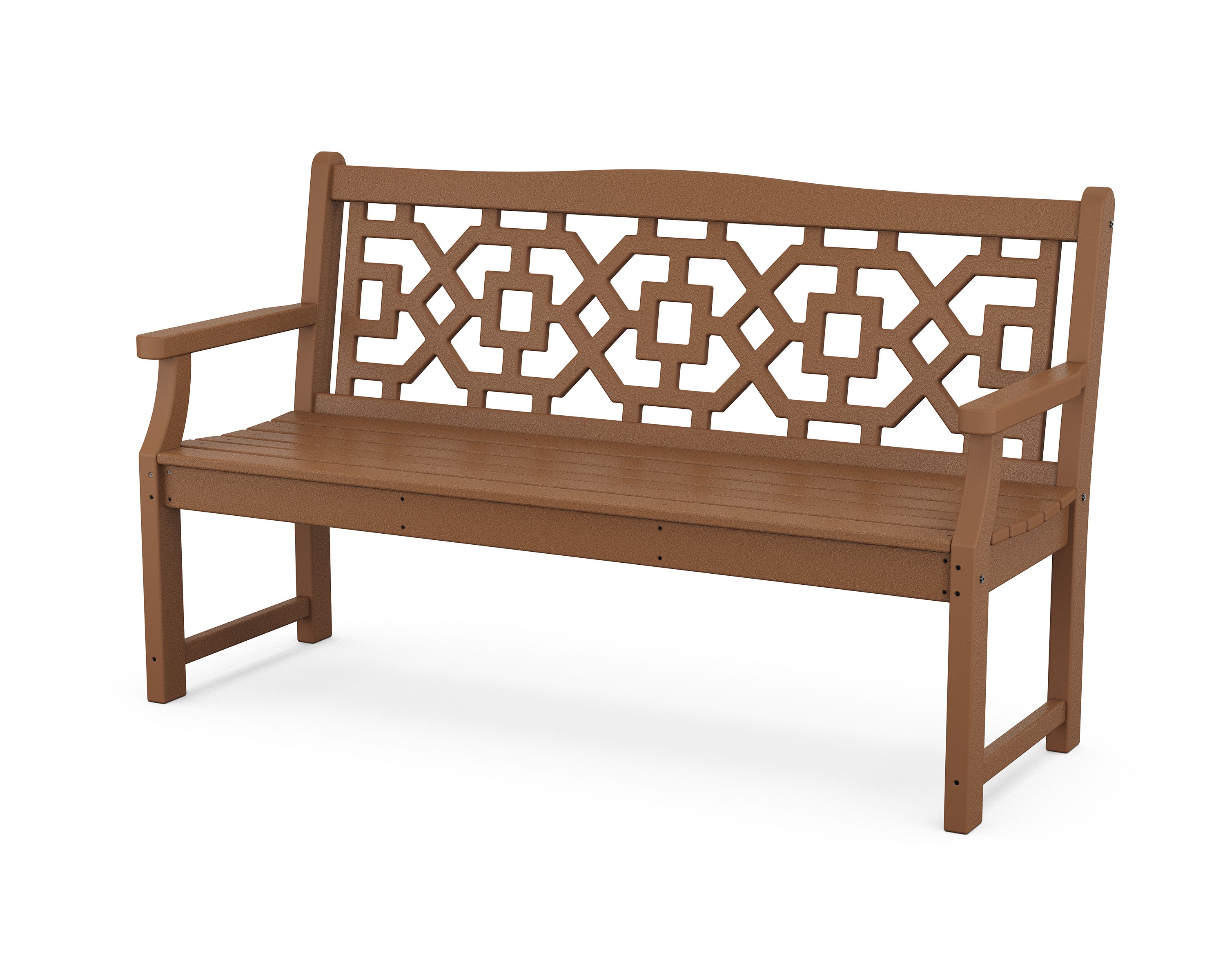 Chinoiserie 60" Garden Bench in Teak