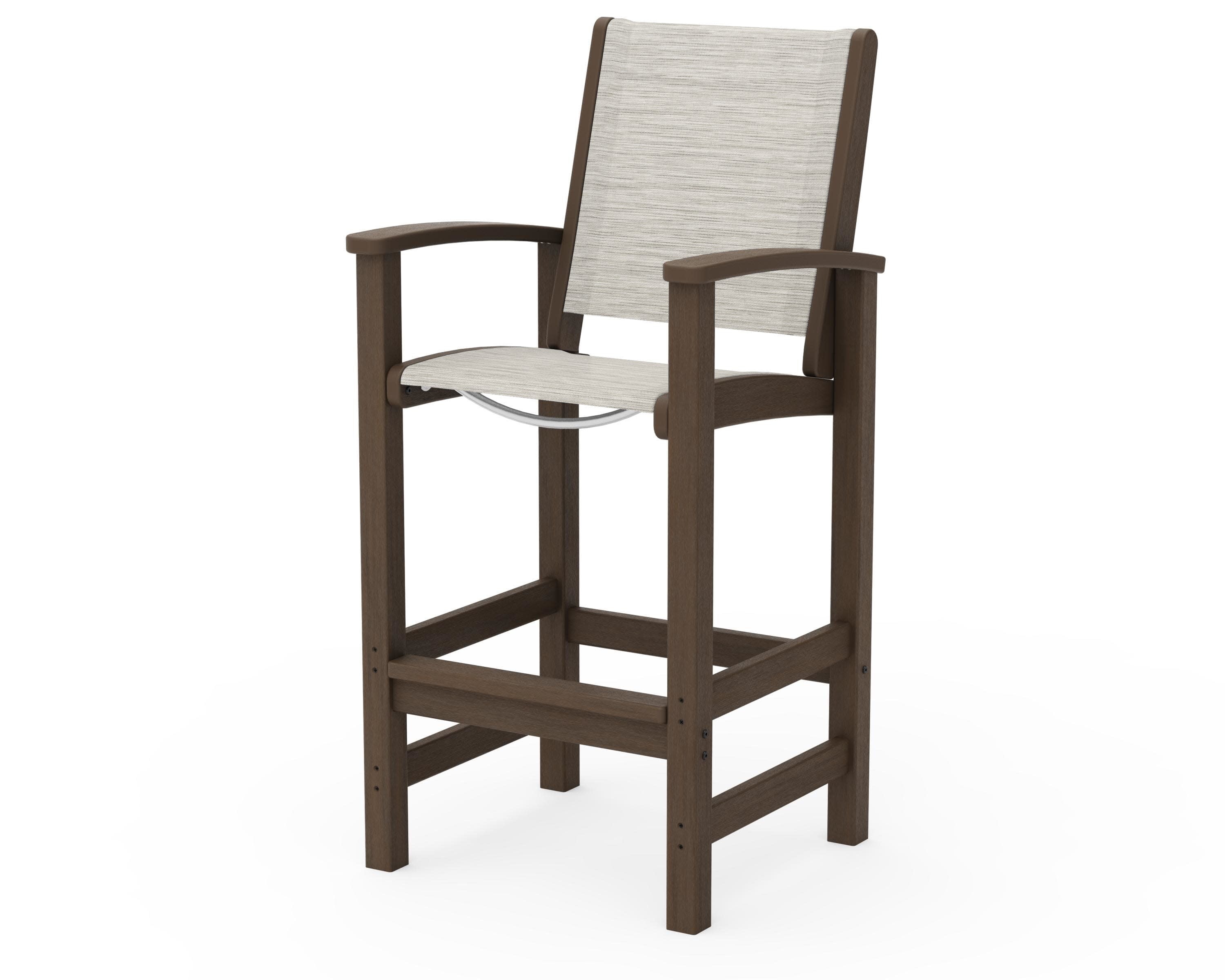 Coastal Bar Chair in Kona / Birch Sling