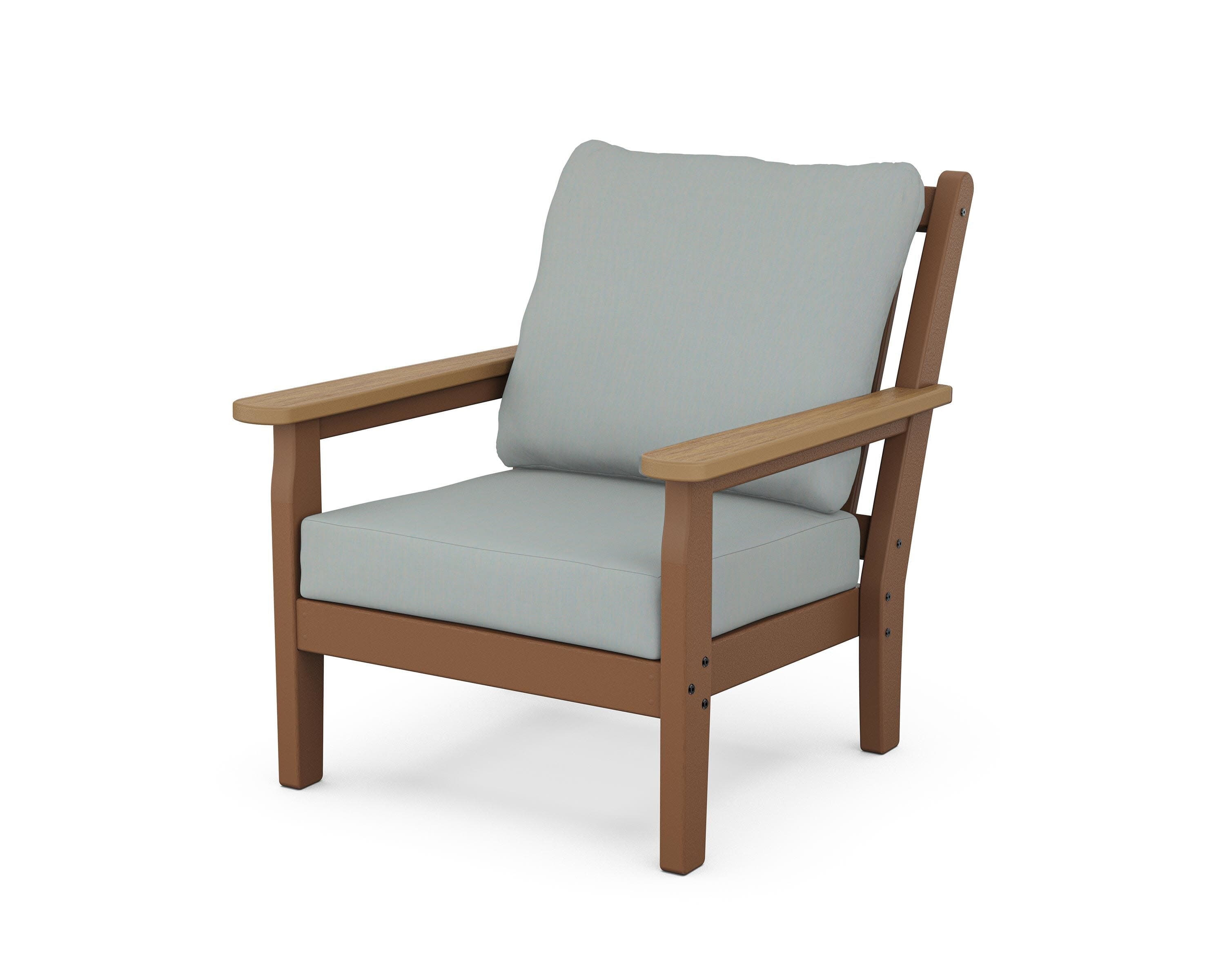 Chippendale Deep Seating Chair in Teak / Natural / Spa