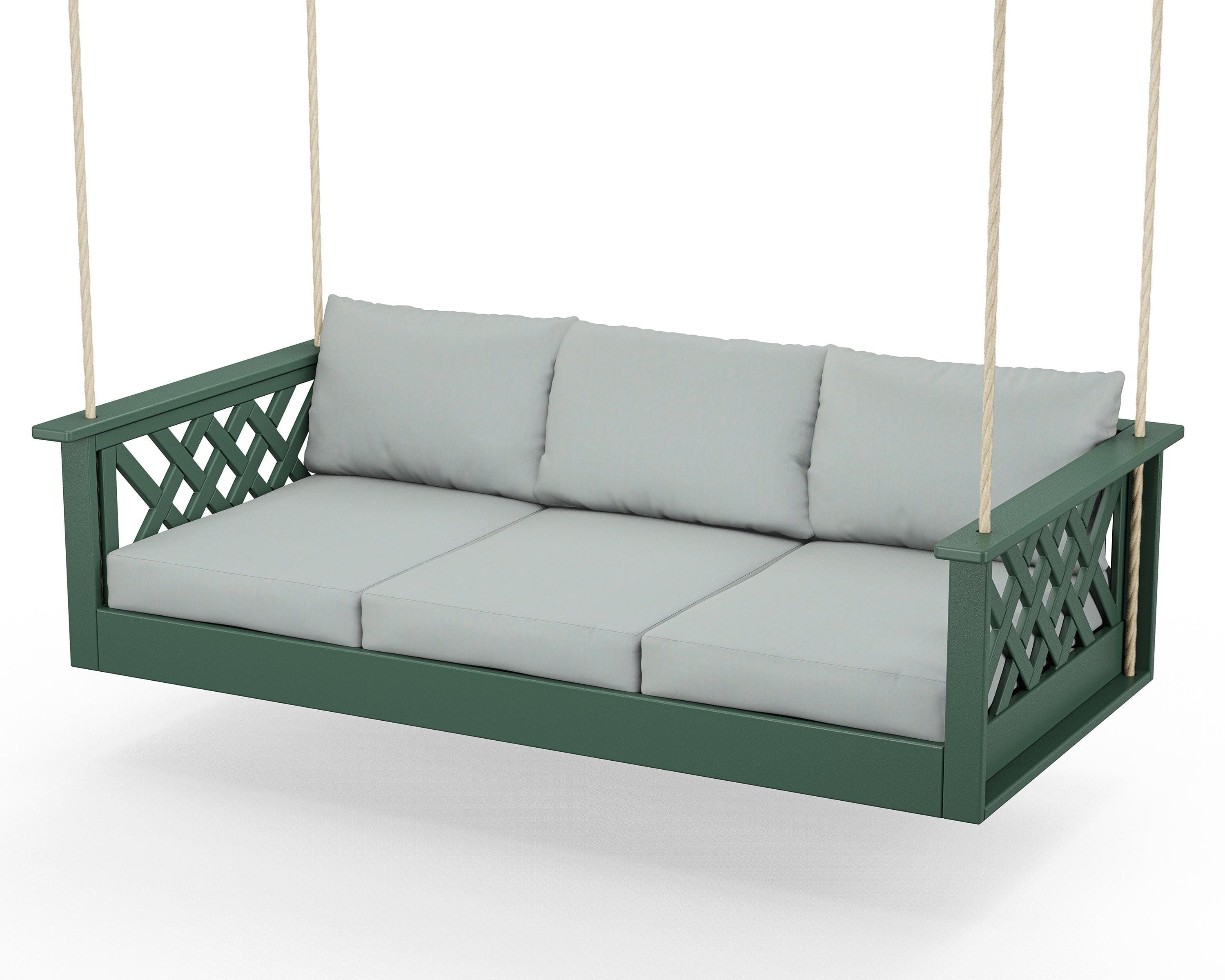 Wovendale Daybed Swing in Green / Spa