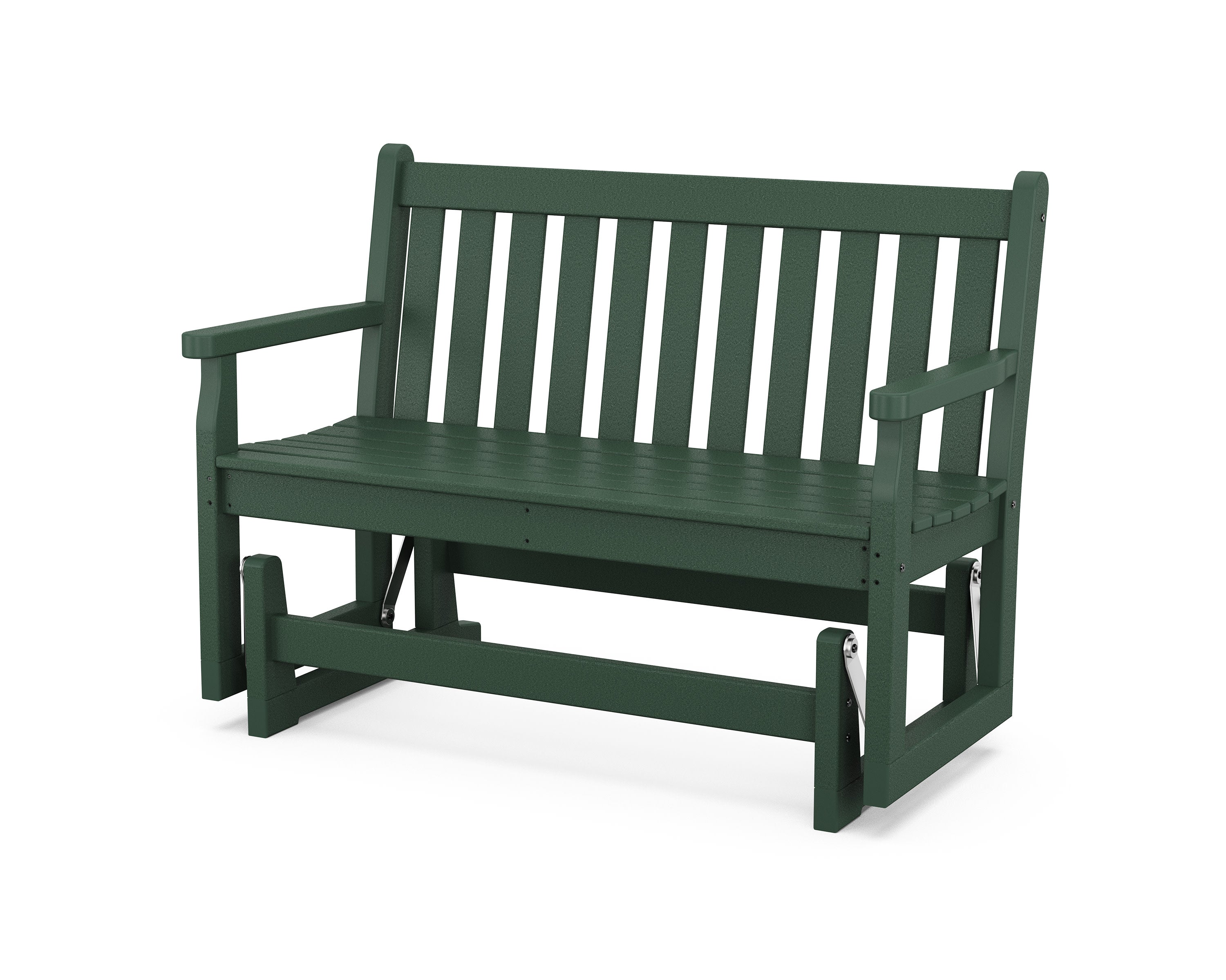 Traditional Garden 48" Glider in Green
