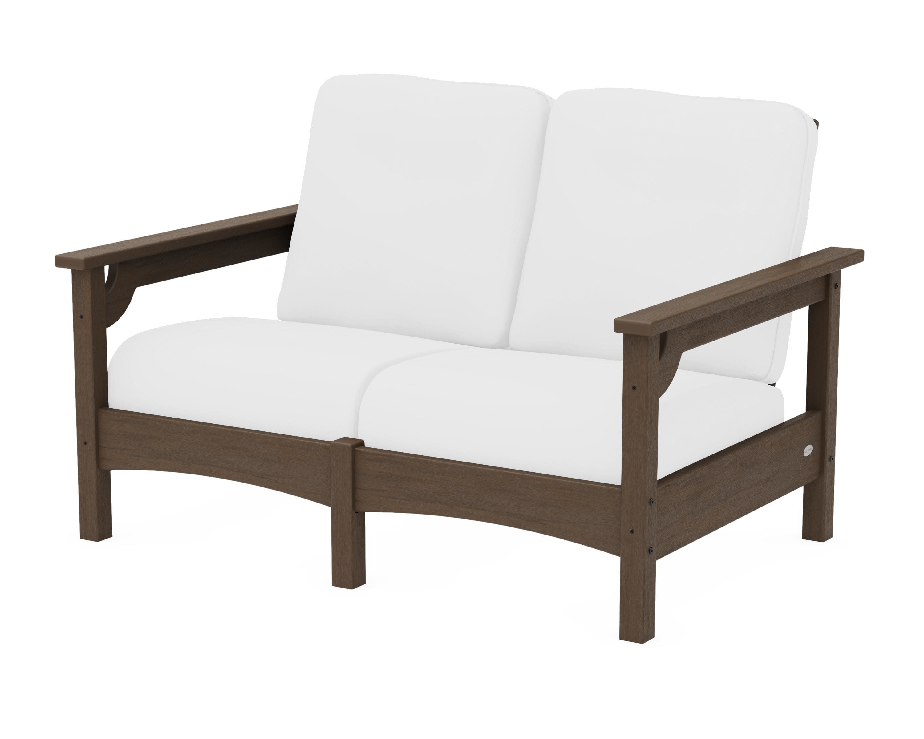 Club Loveseat in Kona / Natural
