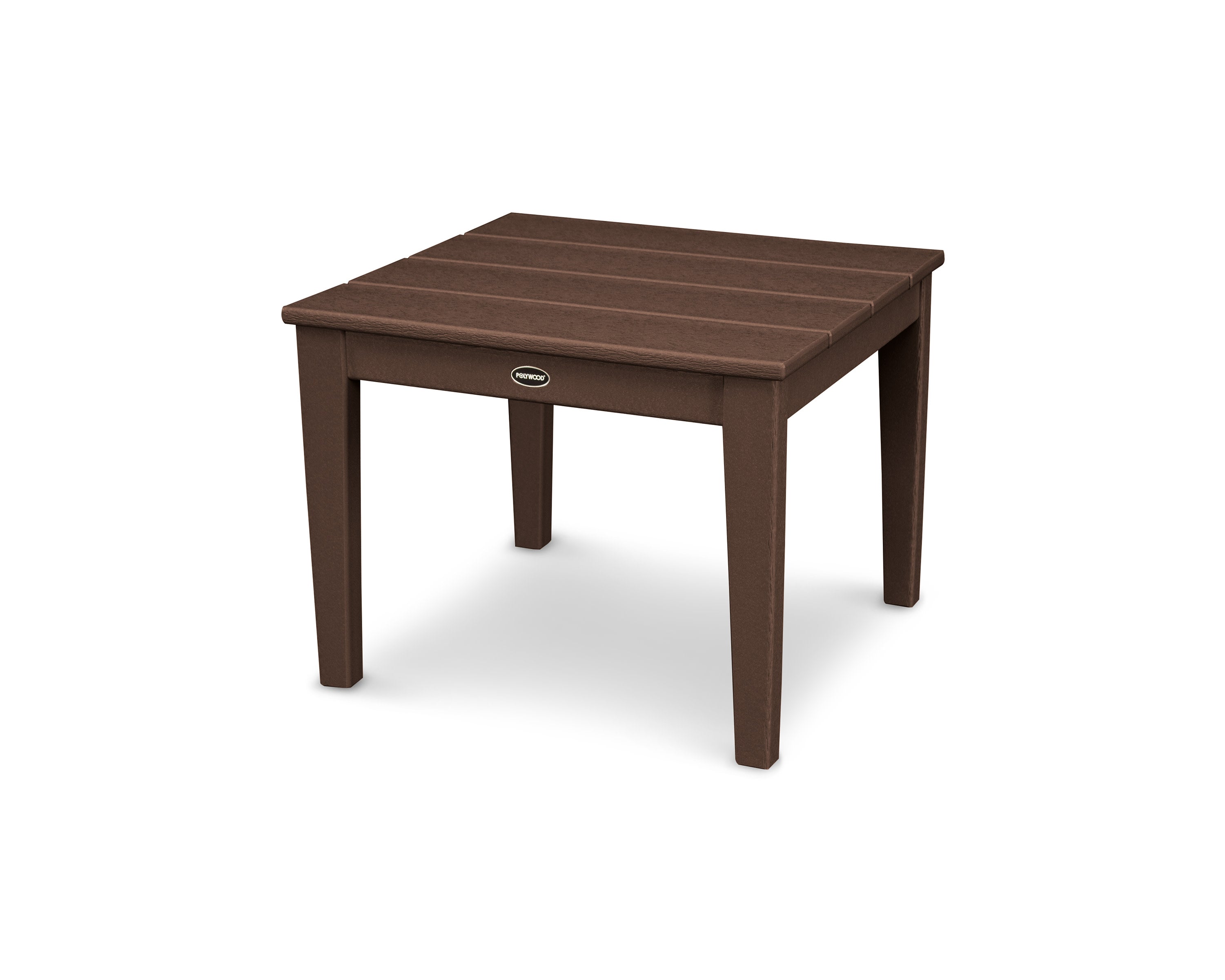 Newport 22" End Table in Mahogany