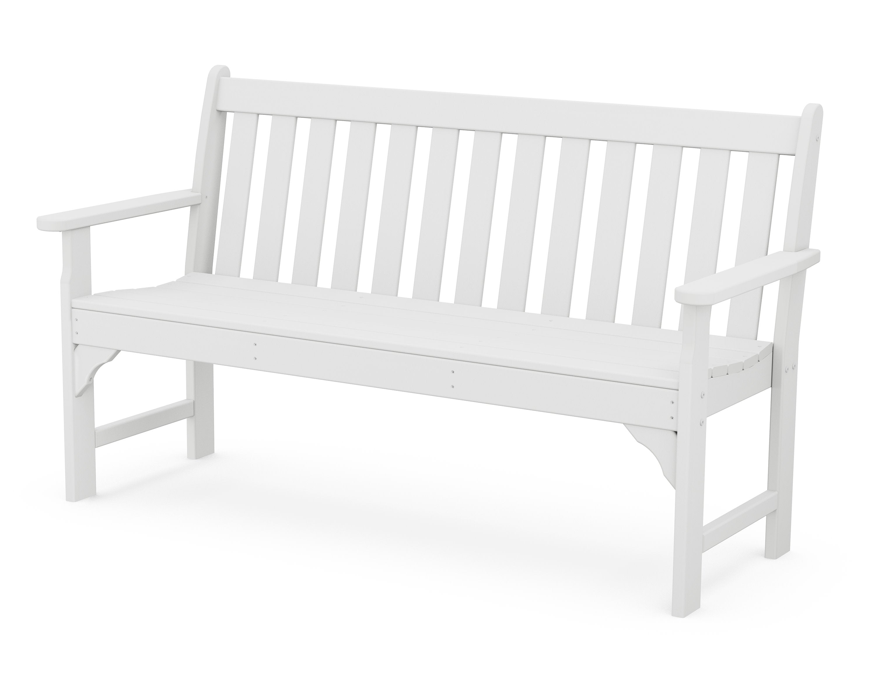 Vineyard 60" Bench in White