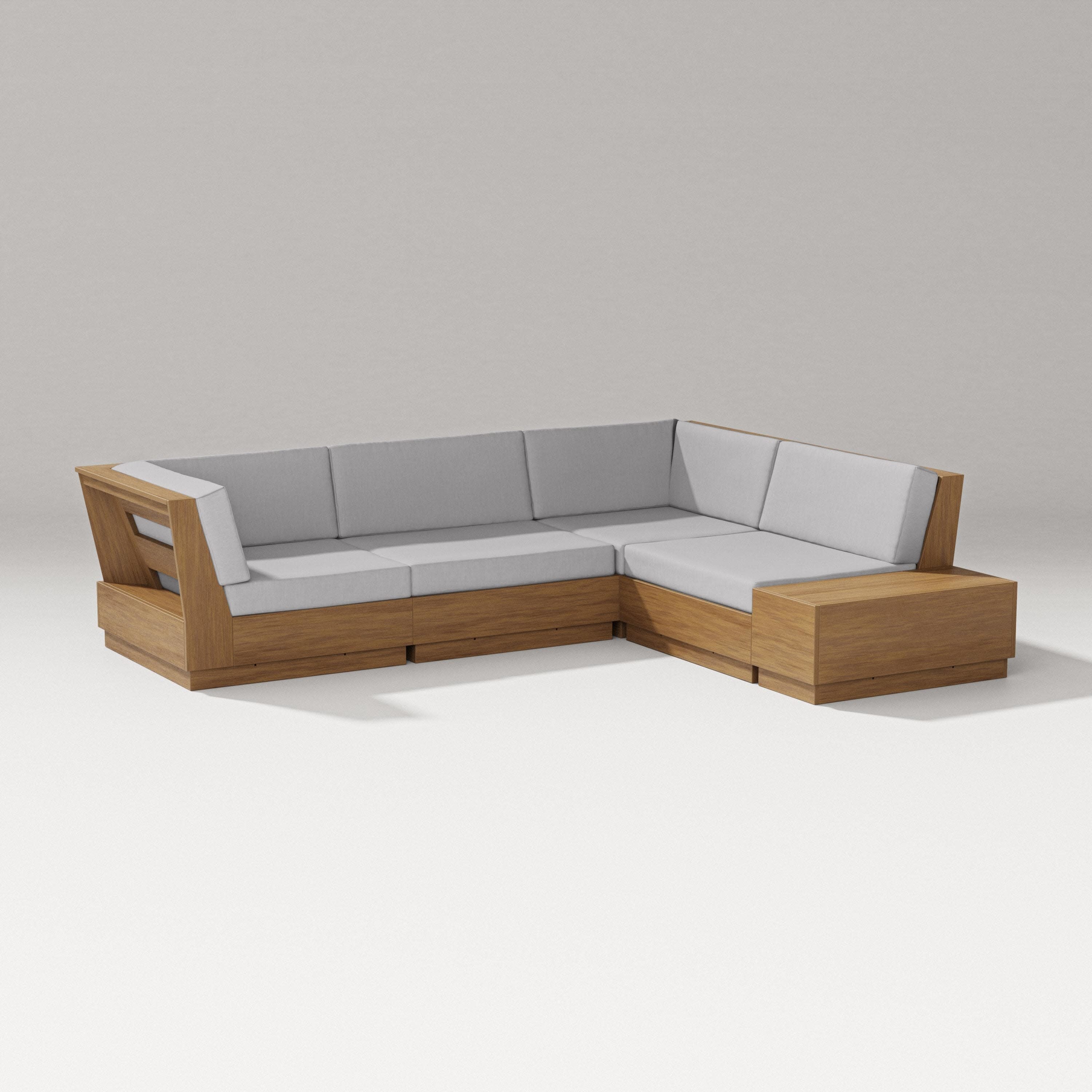 Elevate Corner Sectional in Natural / Granite
