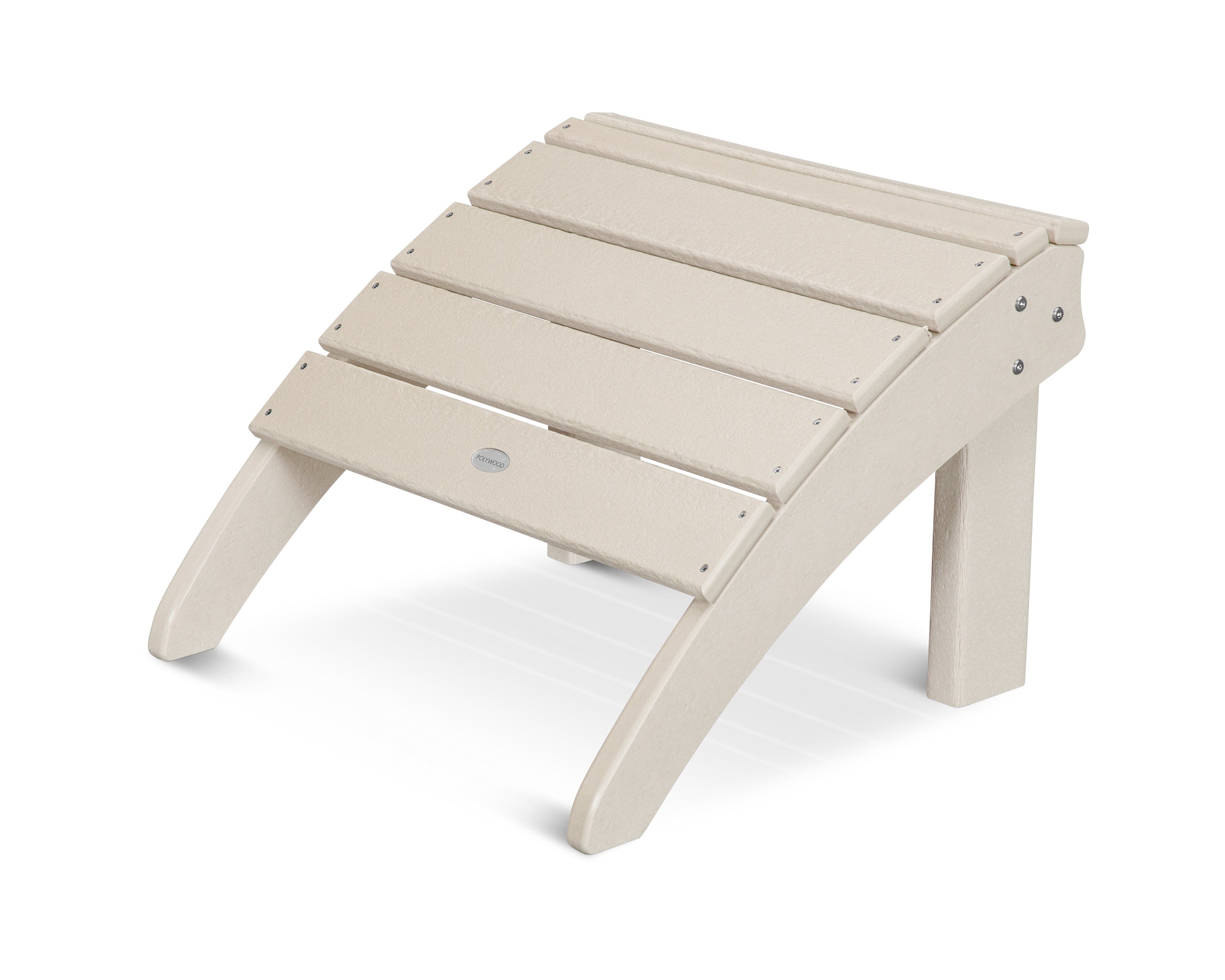 Seashell Ottoman in Sand