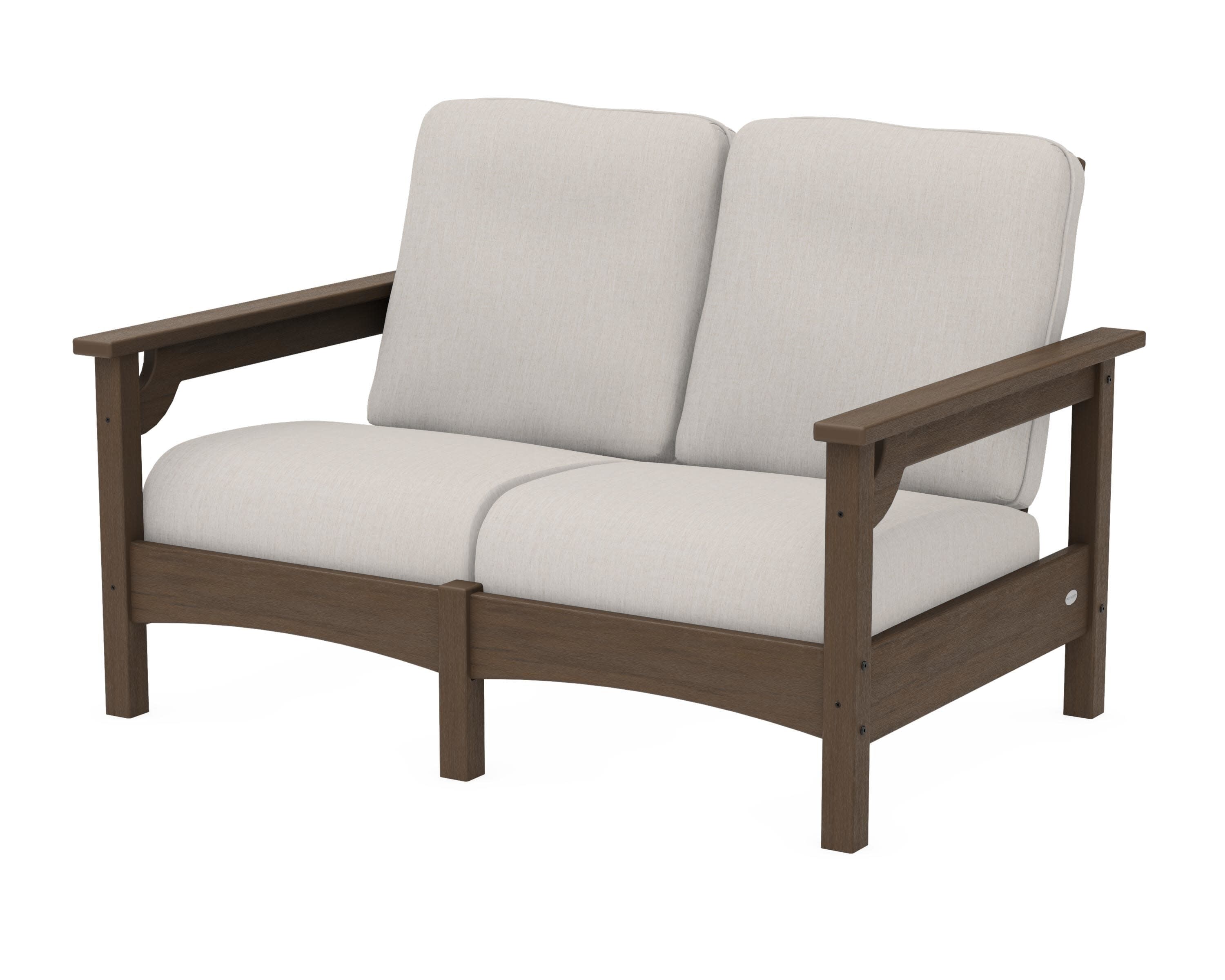 Club Loveseat in Kona / Cast Ash