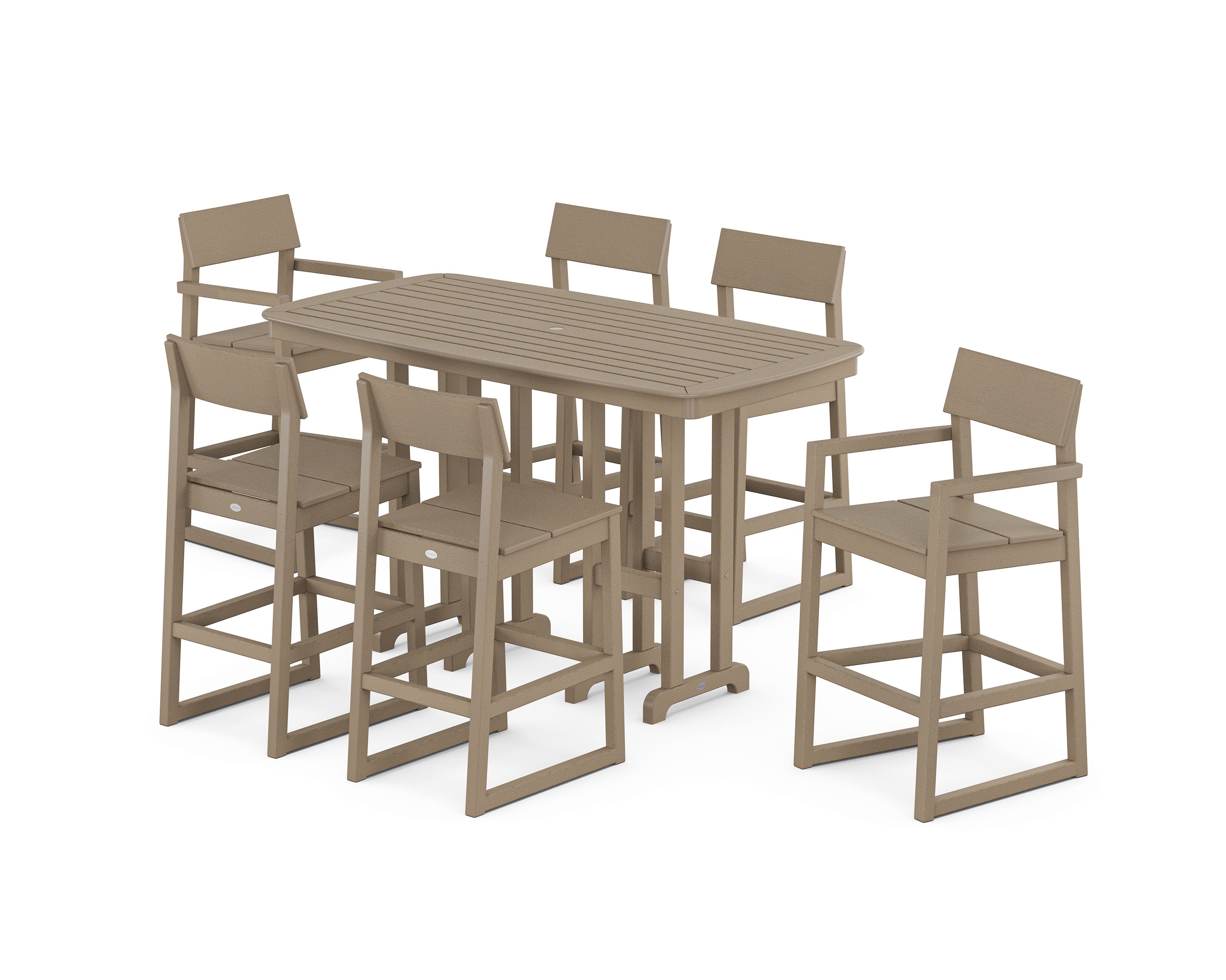 EDGE 7-Piece Bar Set in Vintage Sahara