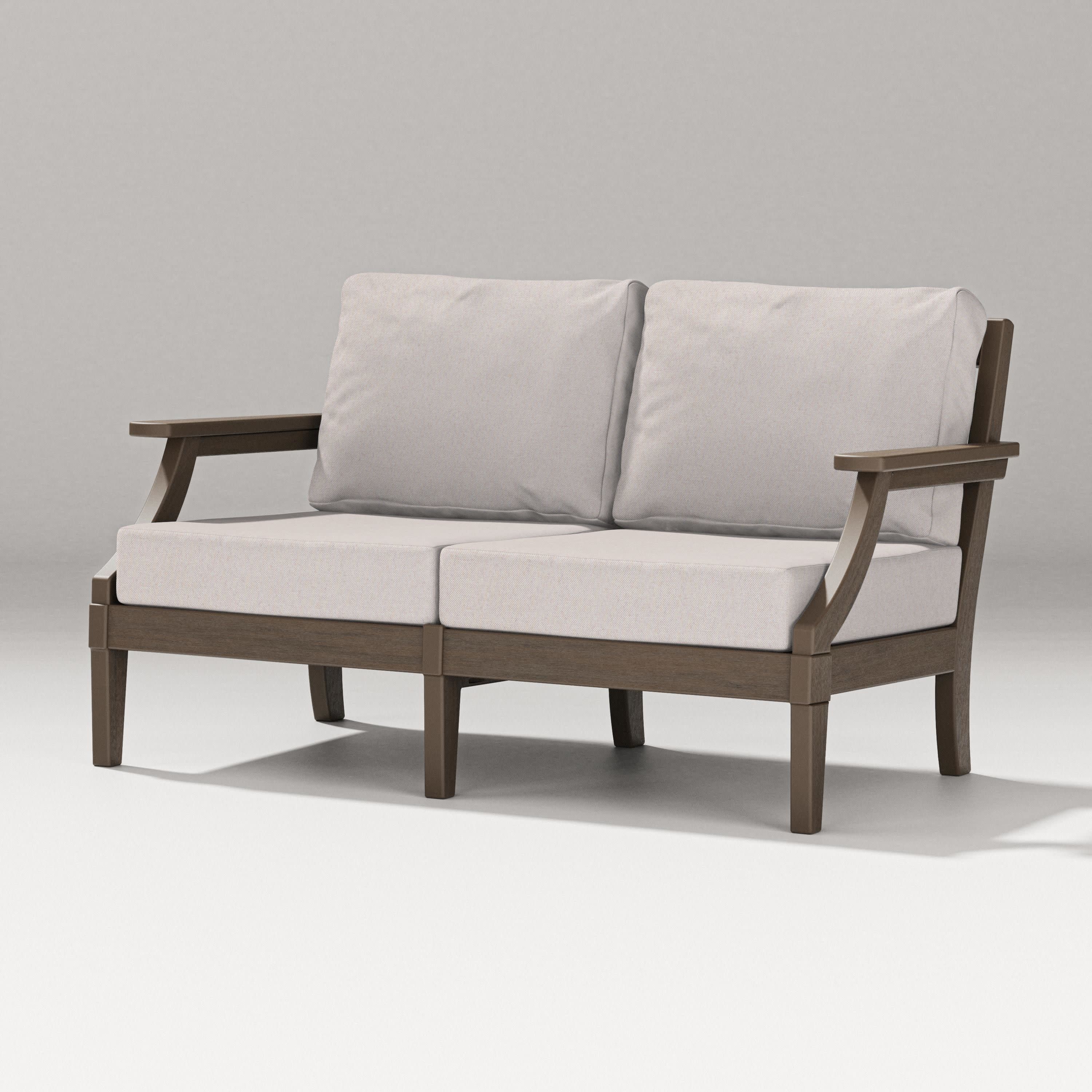Estate Loveseat in Kona / Dune Burlap