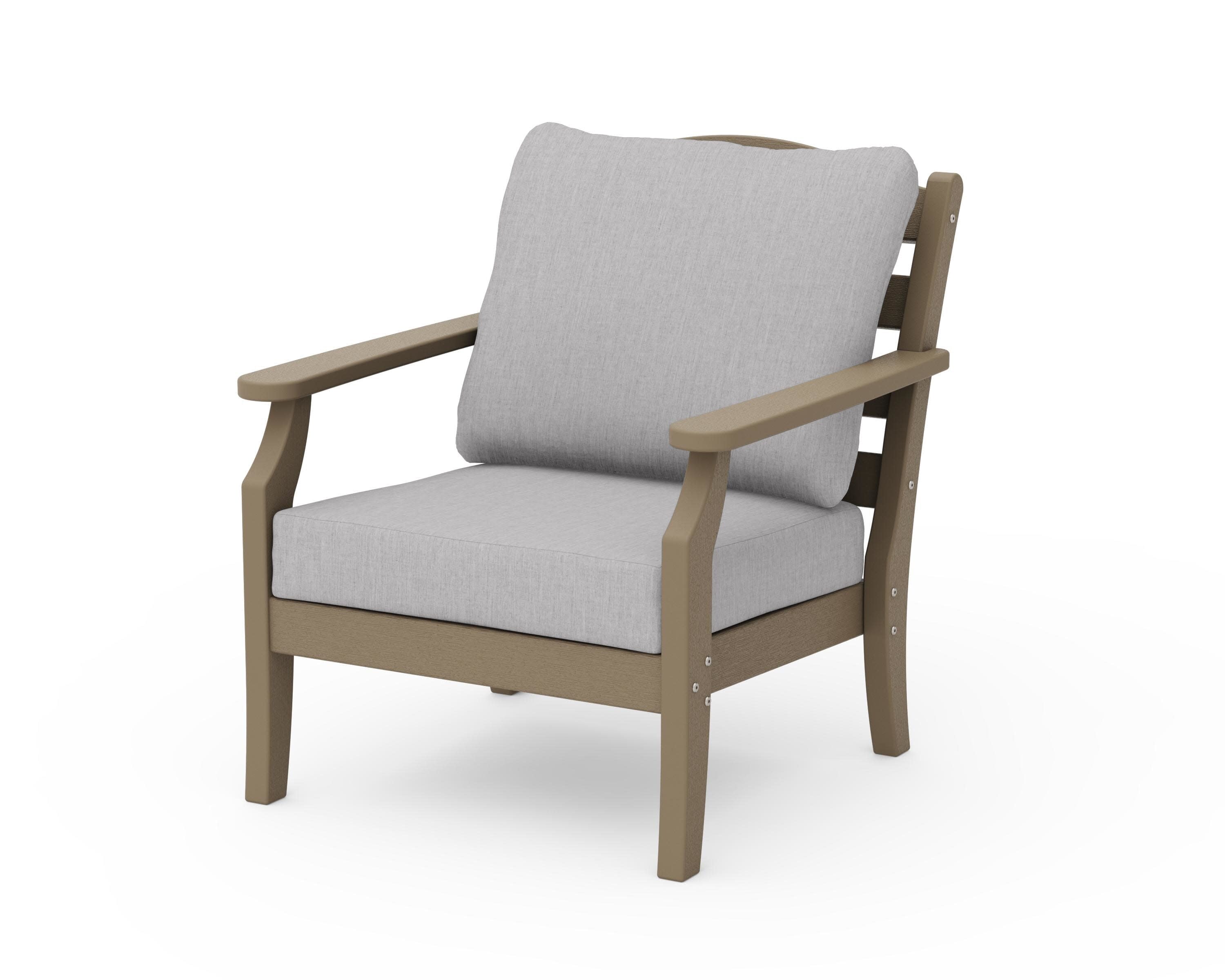 Savannah Deep Seating Chair in Vintage Sahara / Granite