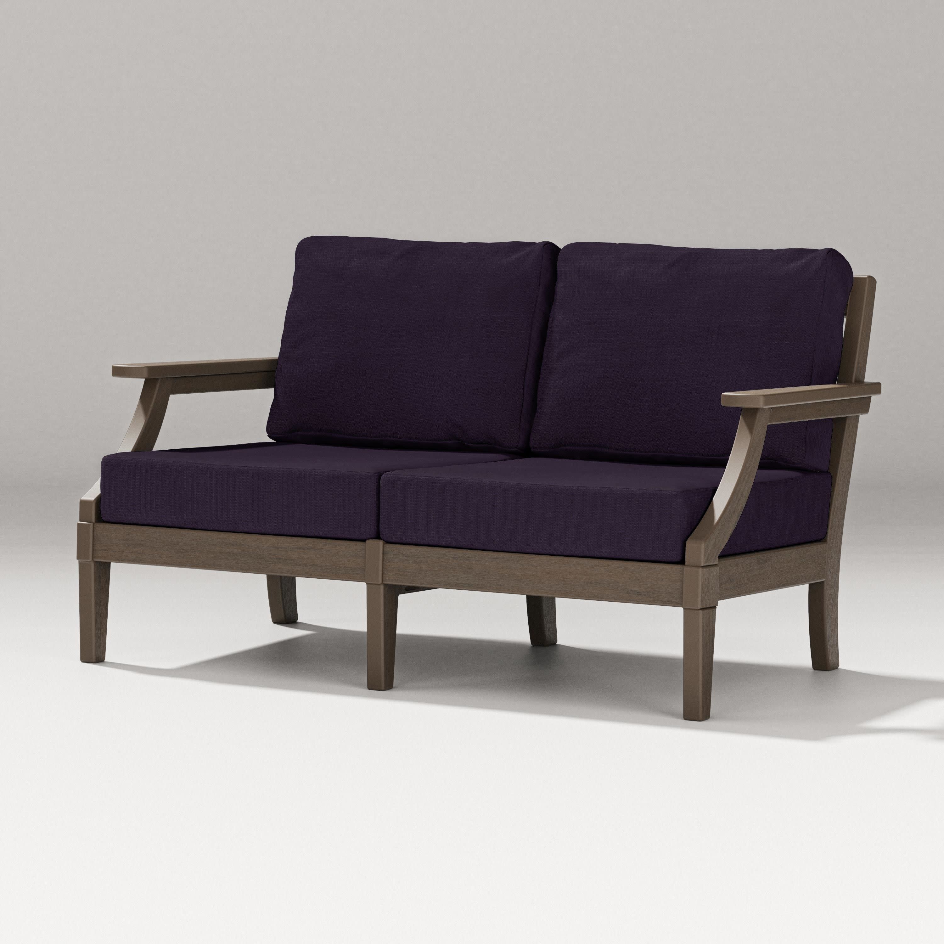 Estate Loveseat in Kona / Navy Linen
