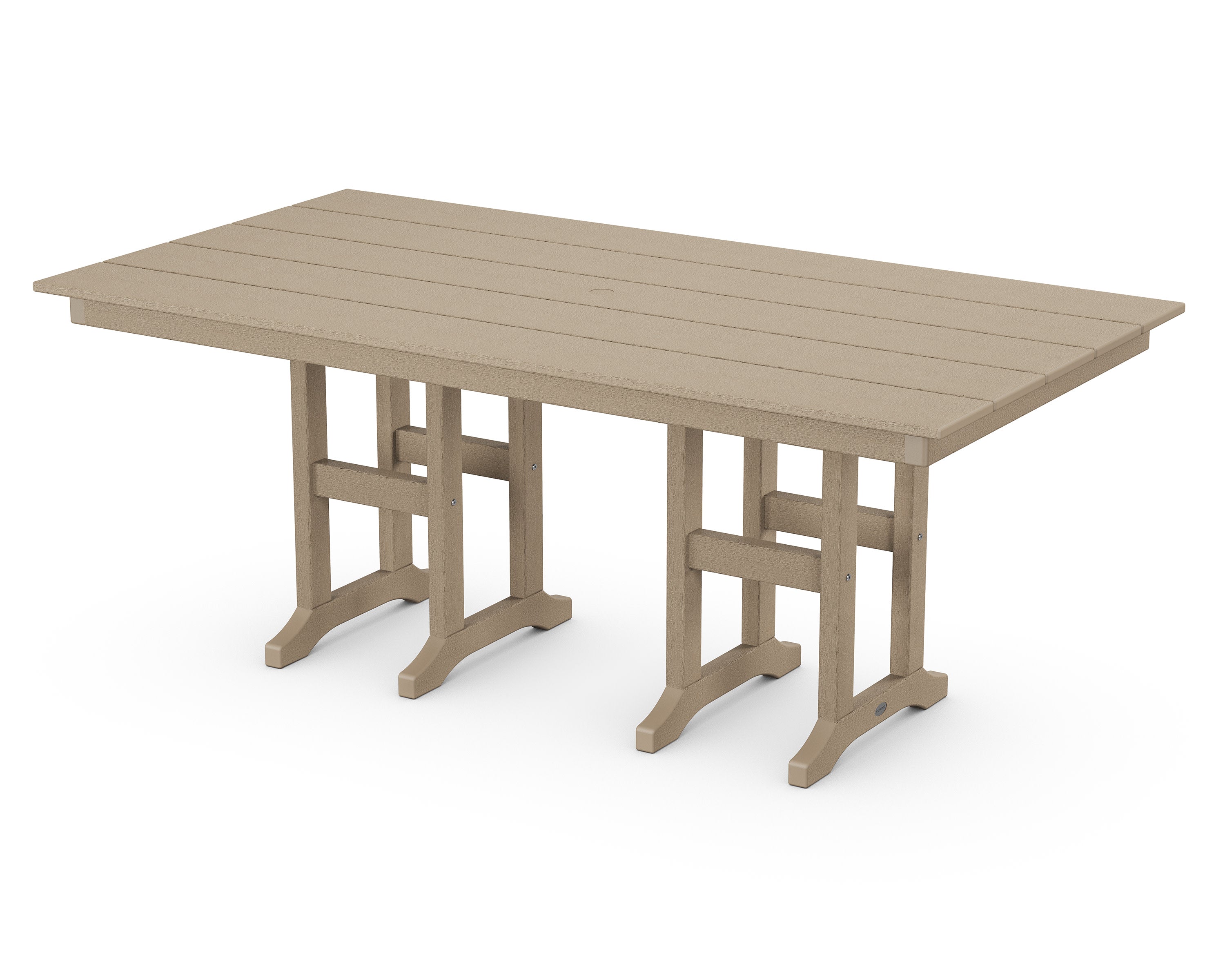 Farmhouse 37" x 72" Dining Table in Vintage Sahara