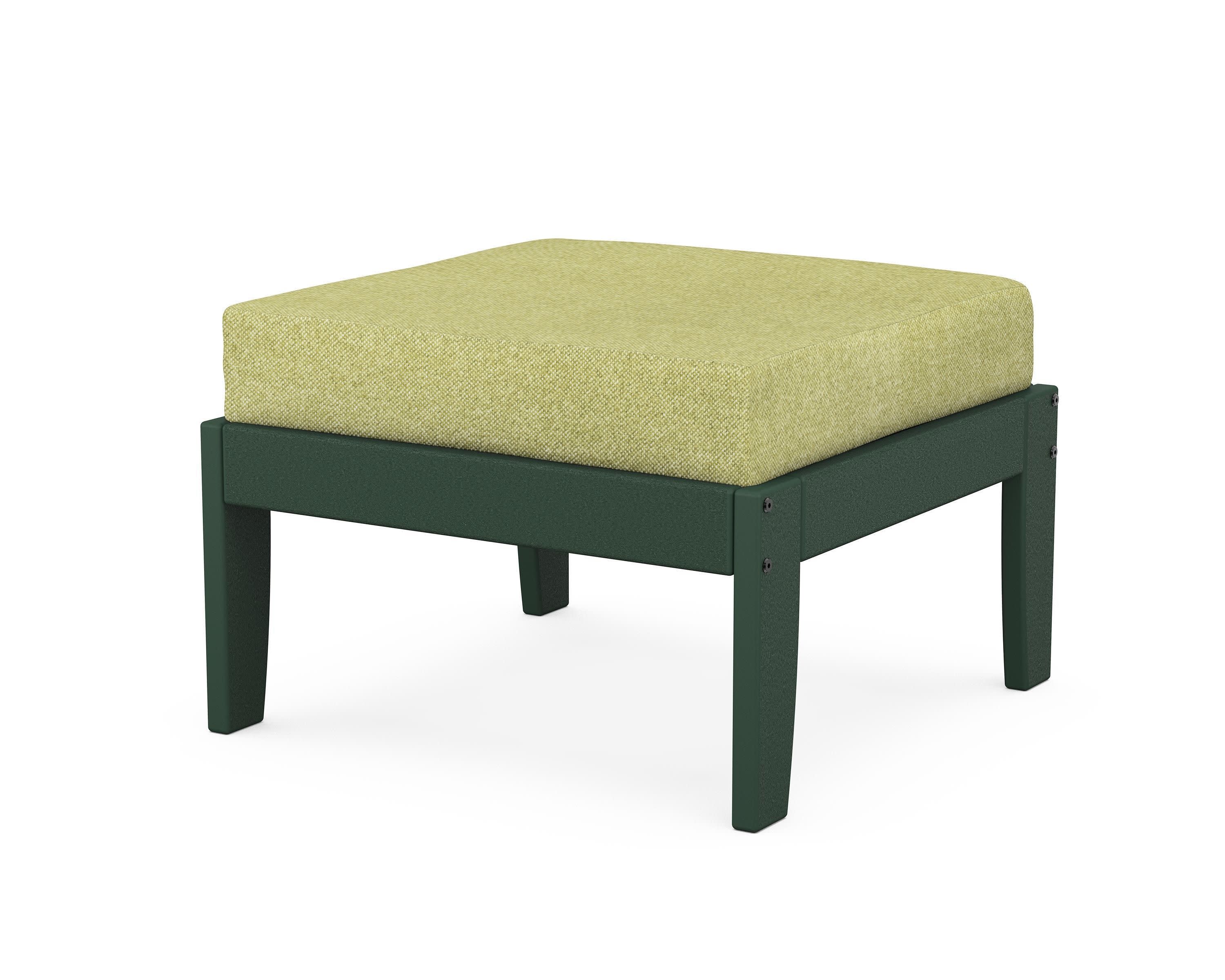 Modular Ottoman - Classic in Green / Chartreuse Boucle