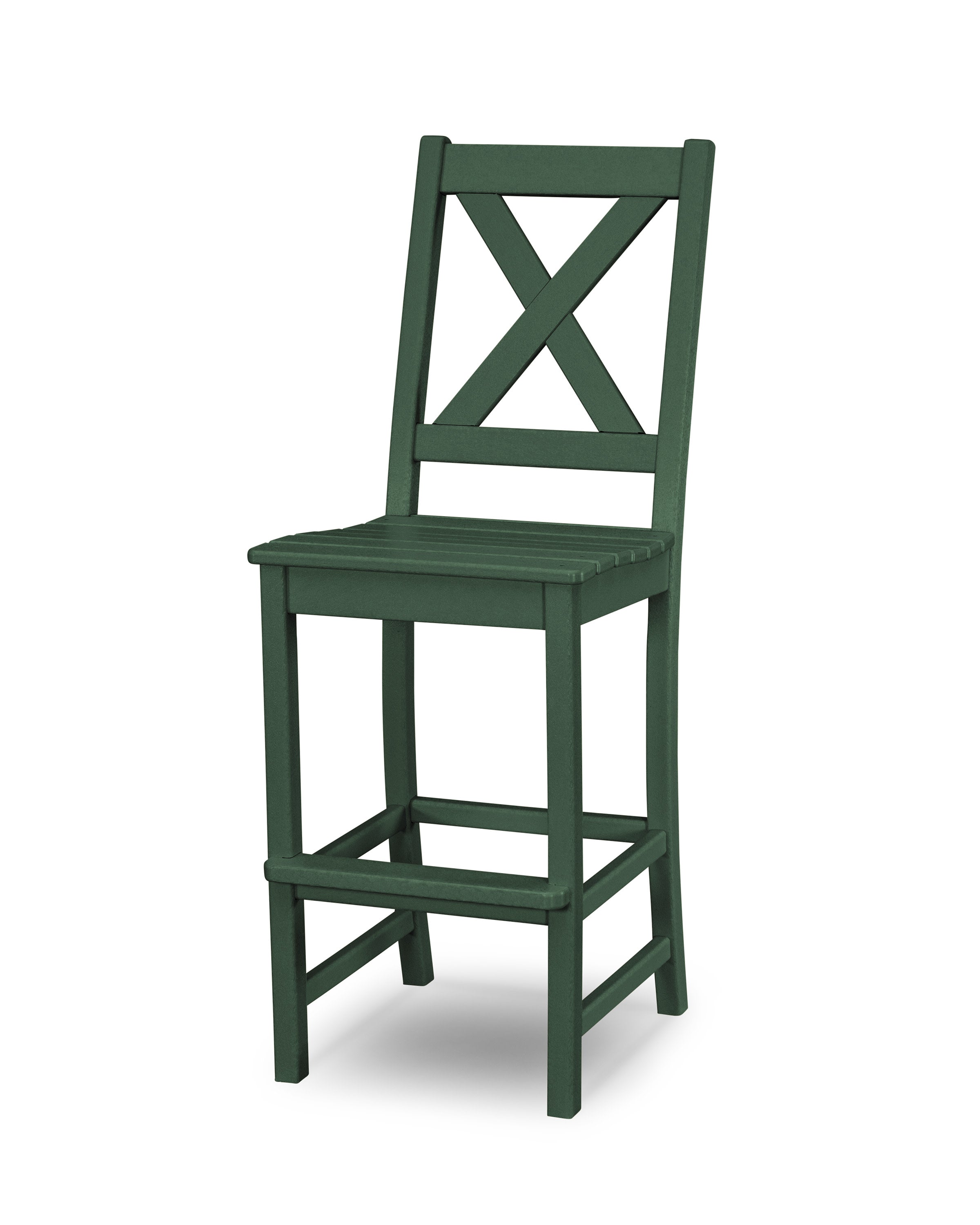 Braxton Bar Side Chair in Green