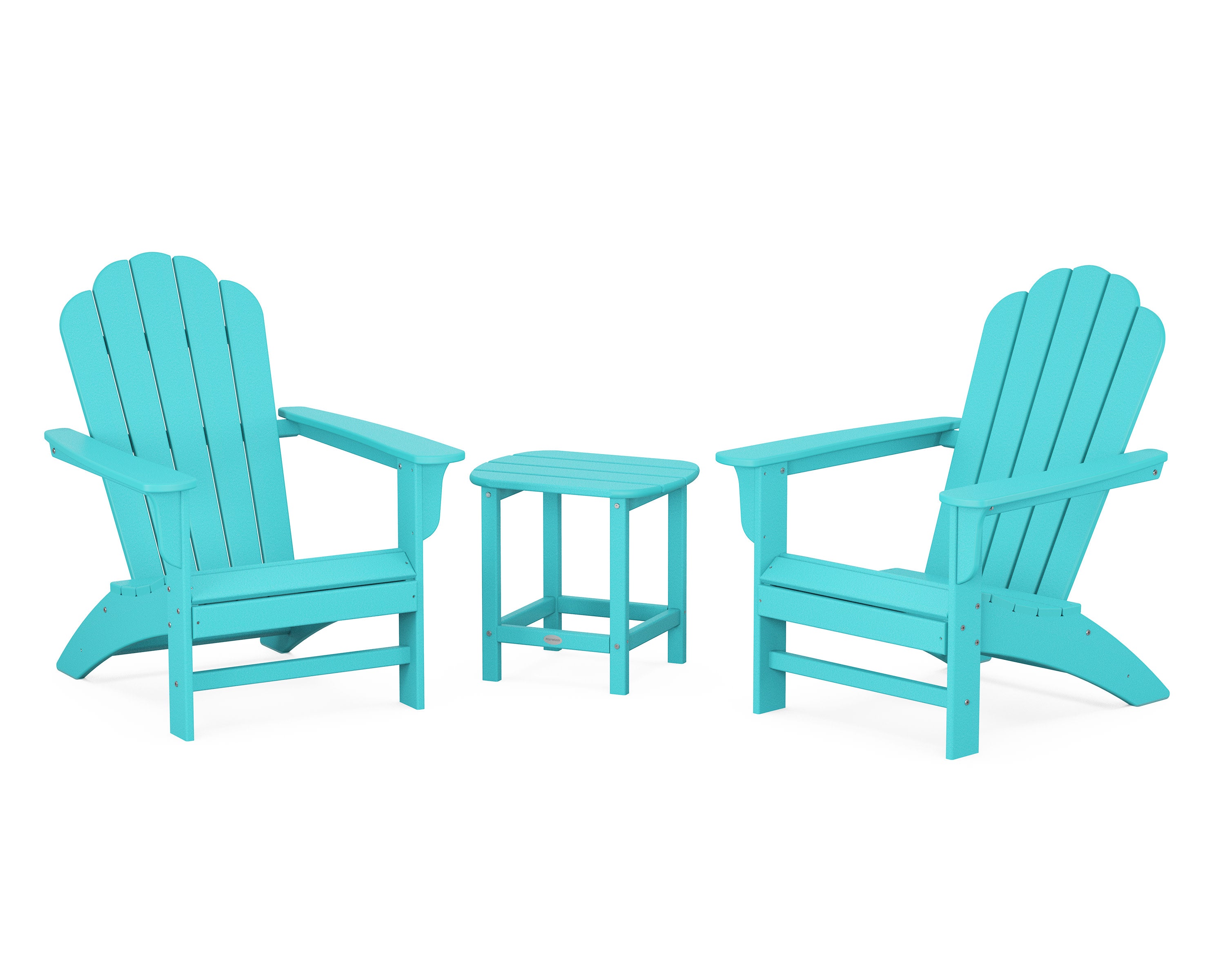 Cottage Adirondack Chair 3-Piece Set in Aruba
