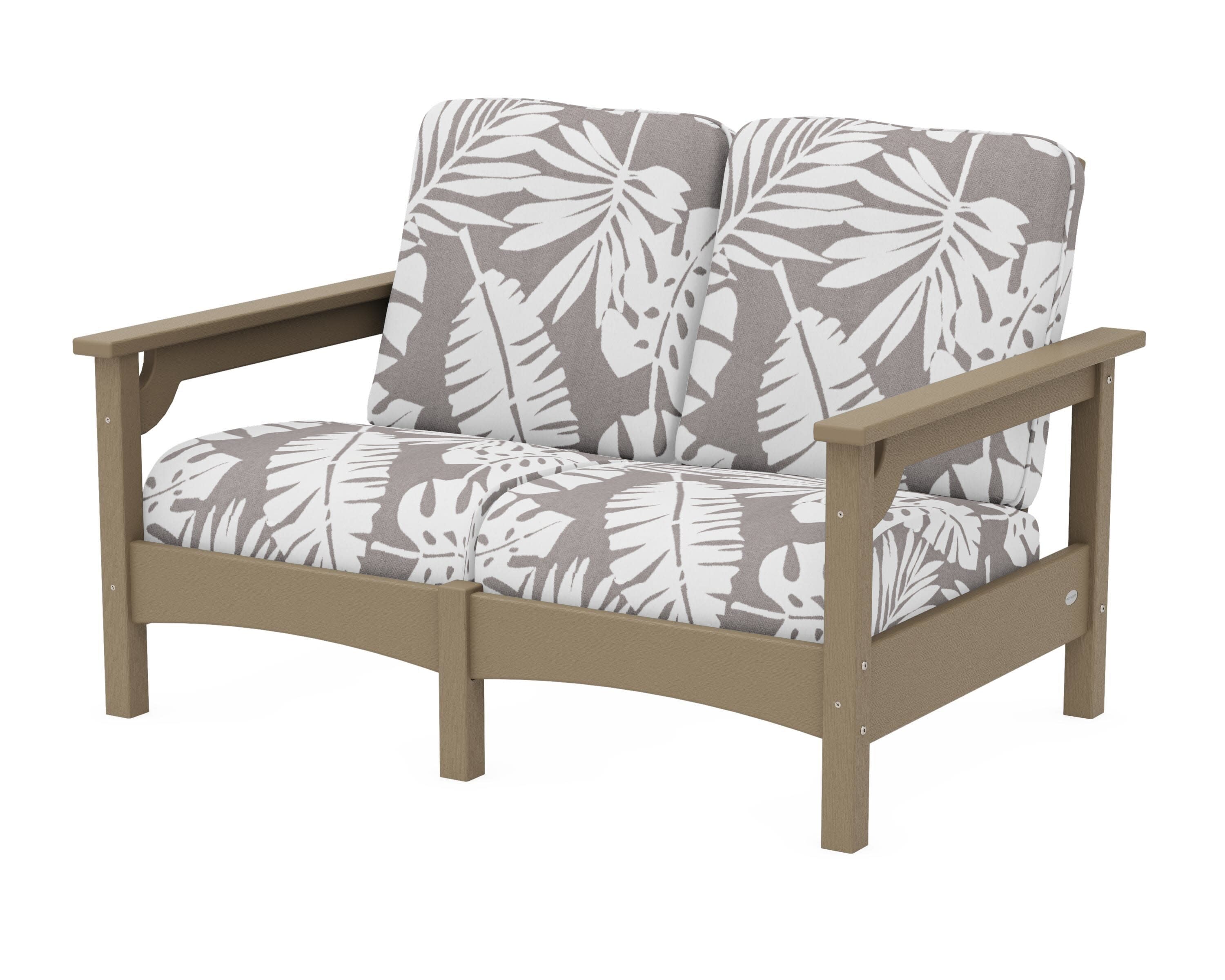 Club Loveseat in Vintage Sahara / Leaf Grey Mist
