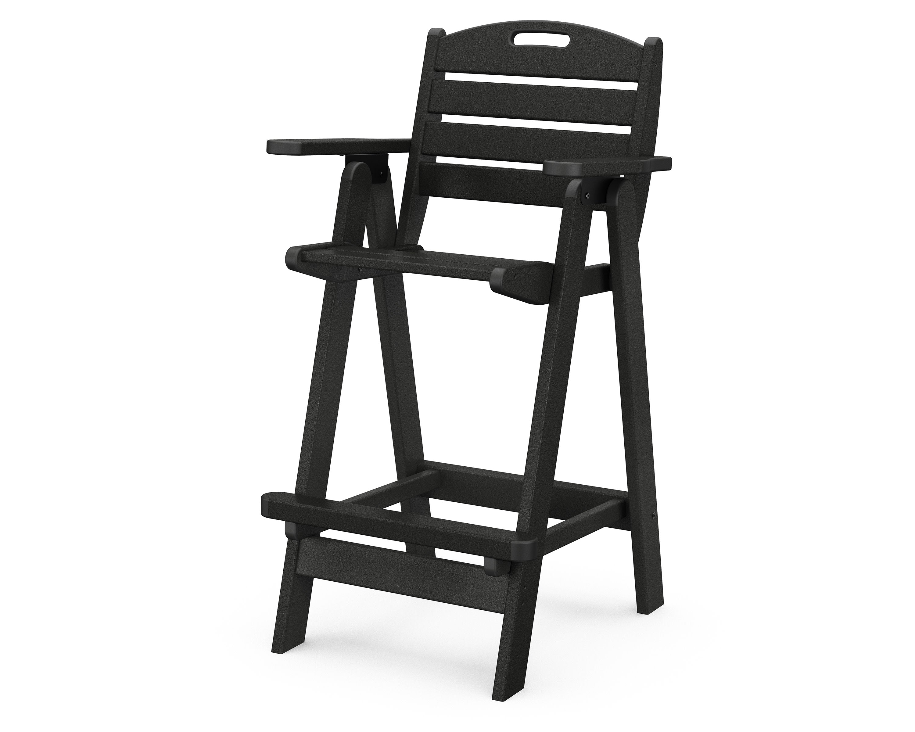 Nautical Bar Chair in Black