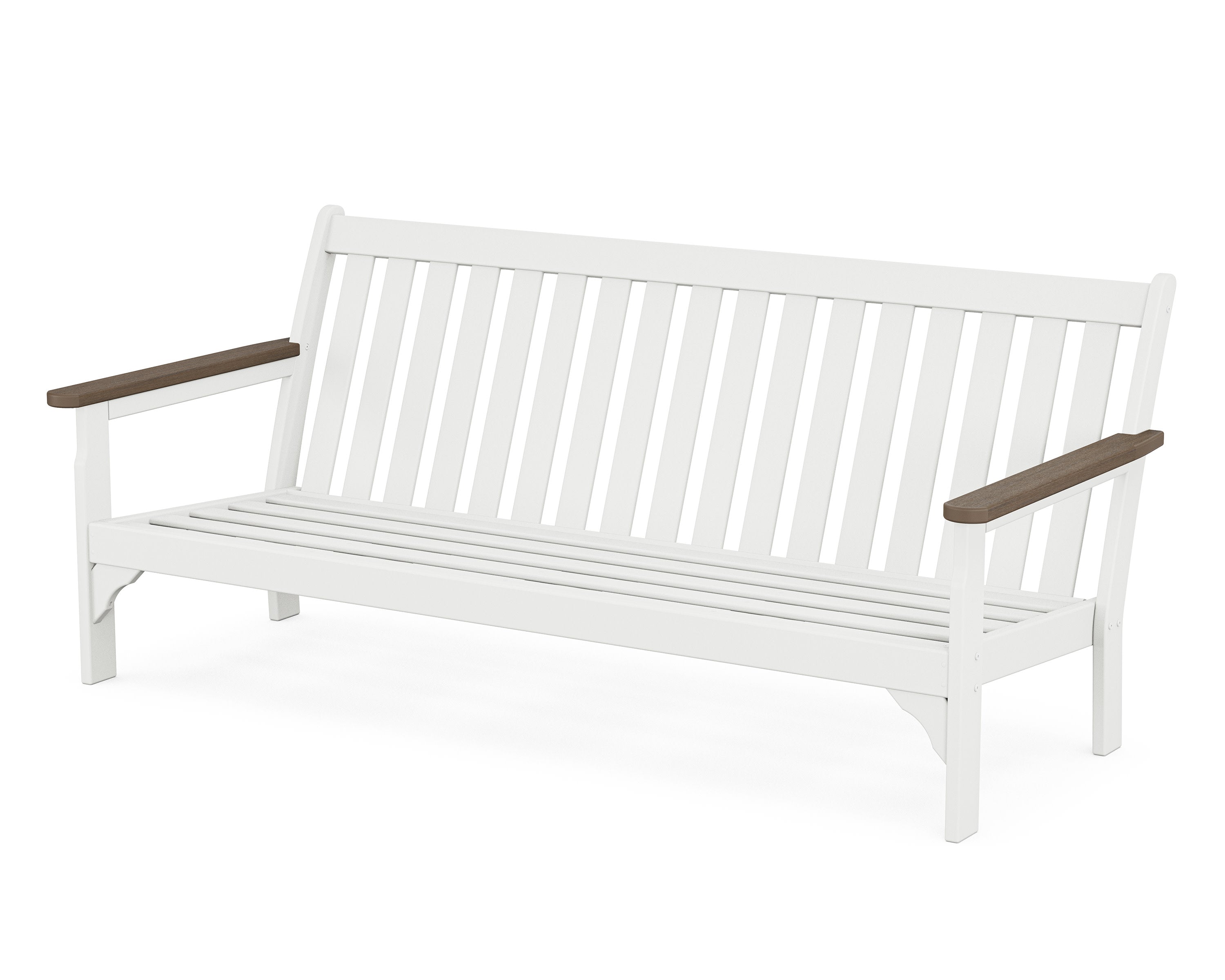 Vineyard Sofa Frame in White / Kona
