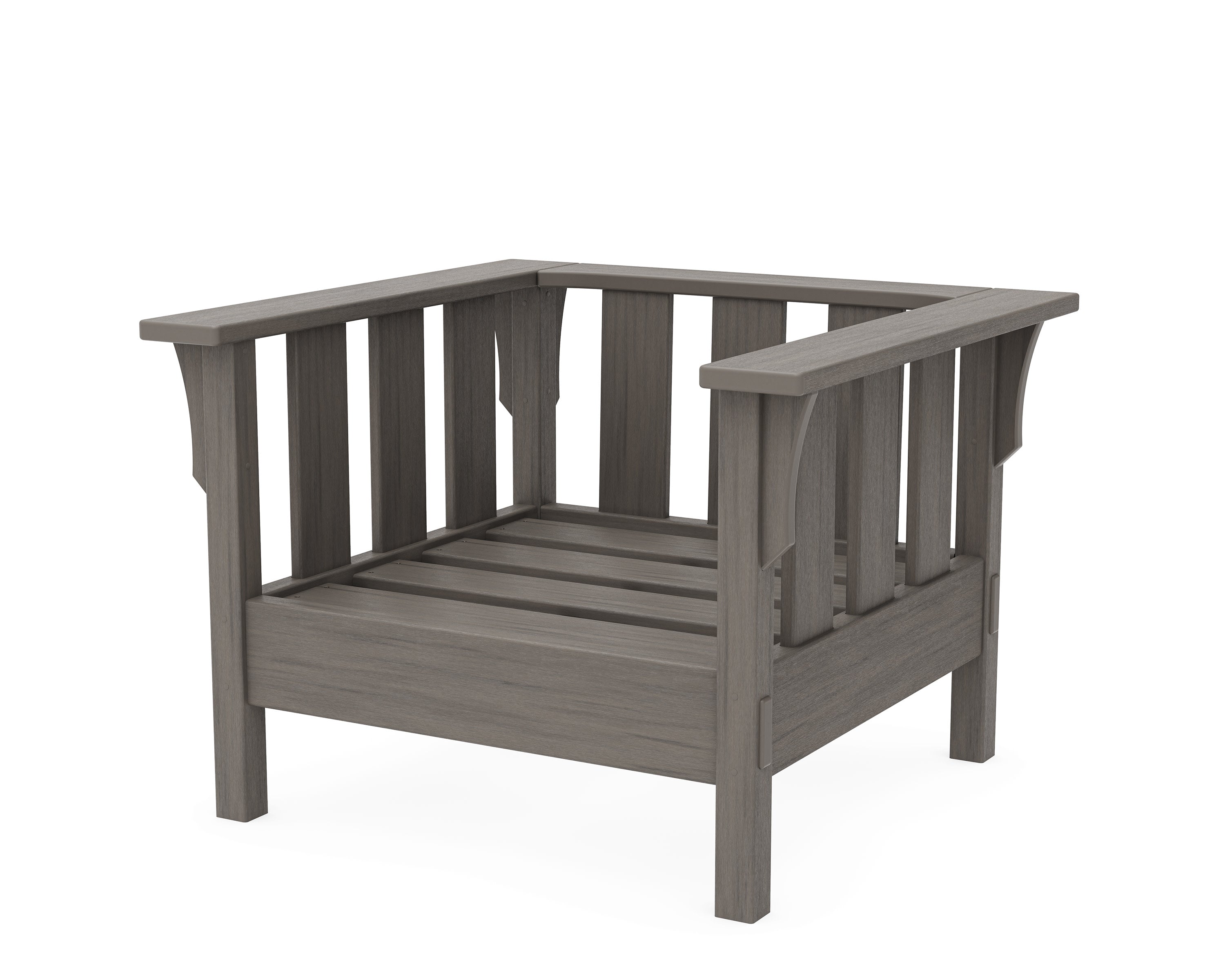 Acadia Deep Seating Chair Frame in Driftwood