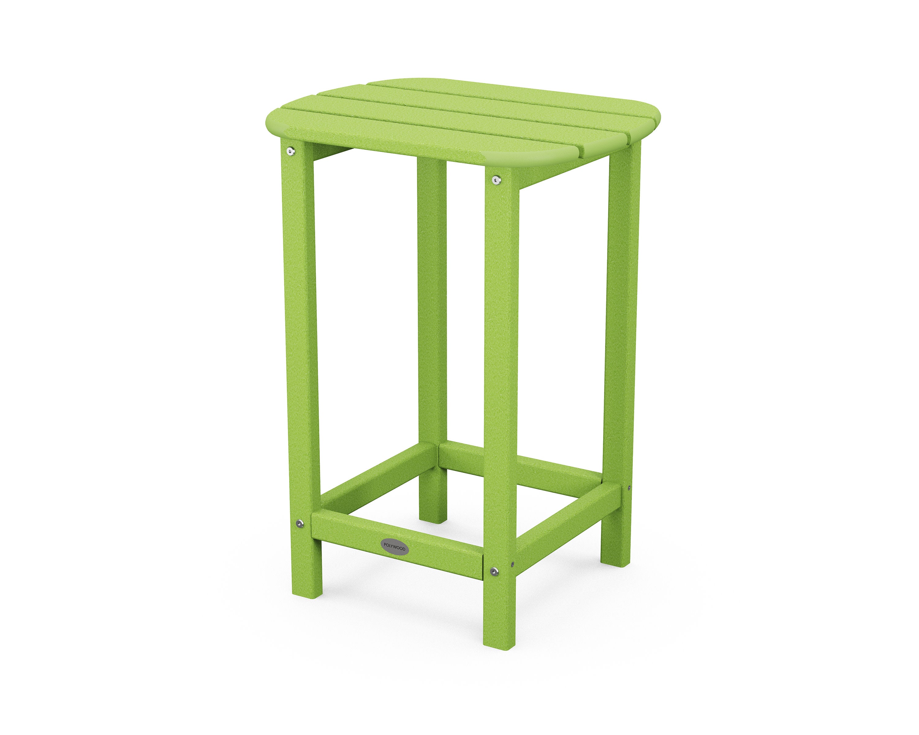 South Beach 26" Counter Side Table in Lime