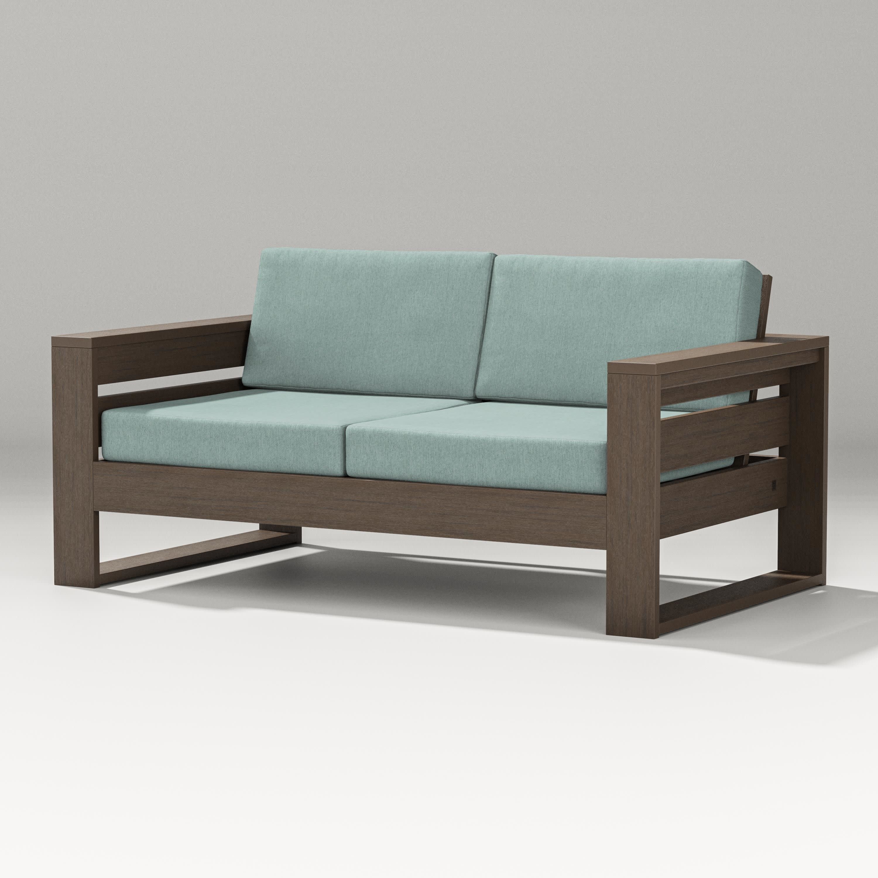 Latitude Loveseat in Kona / Glacier Spa