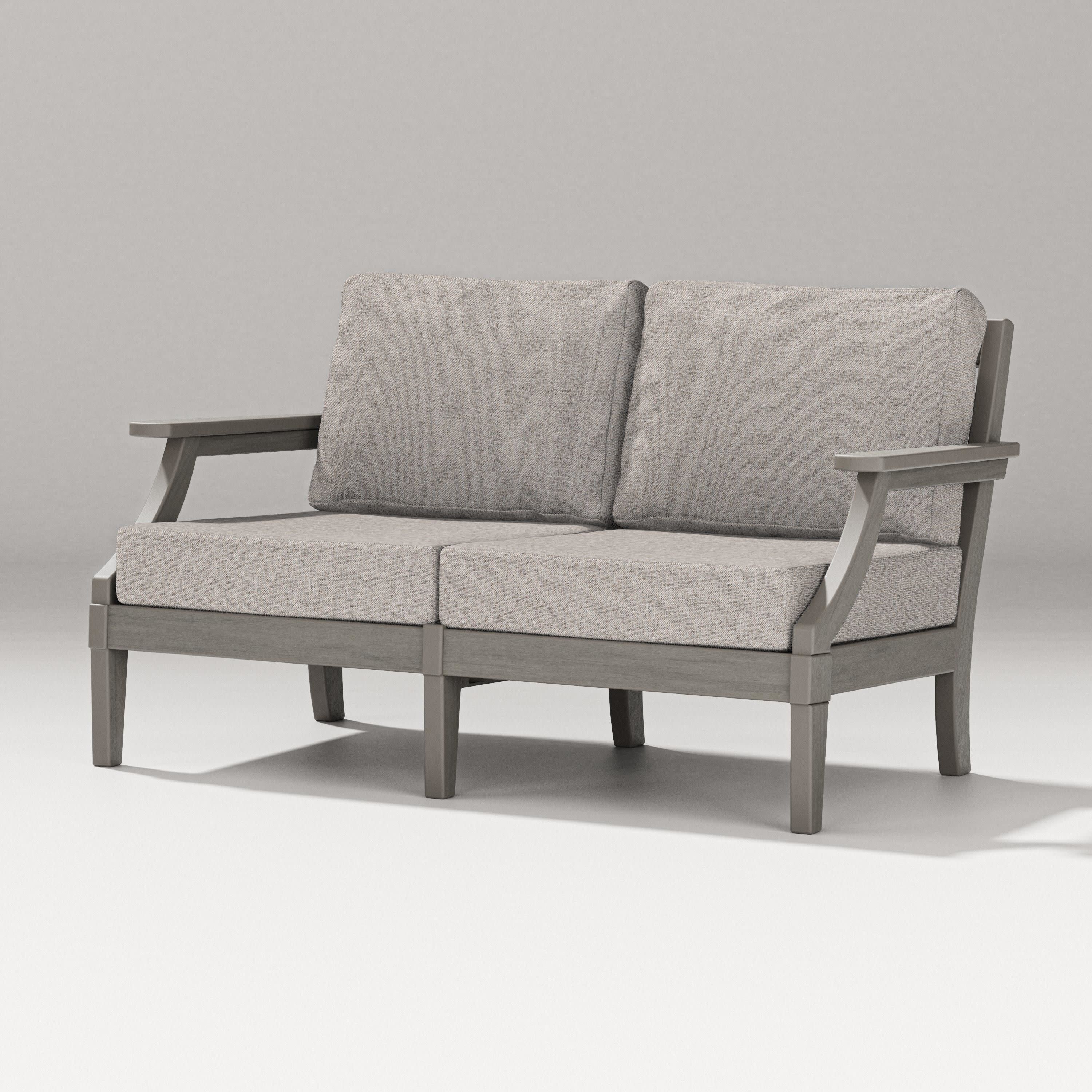 Estate Loveseat in Driftwood / Weathered Tweed