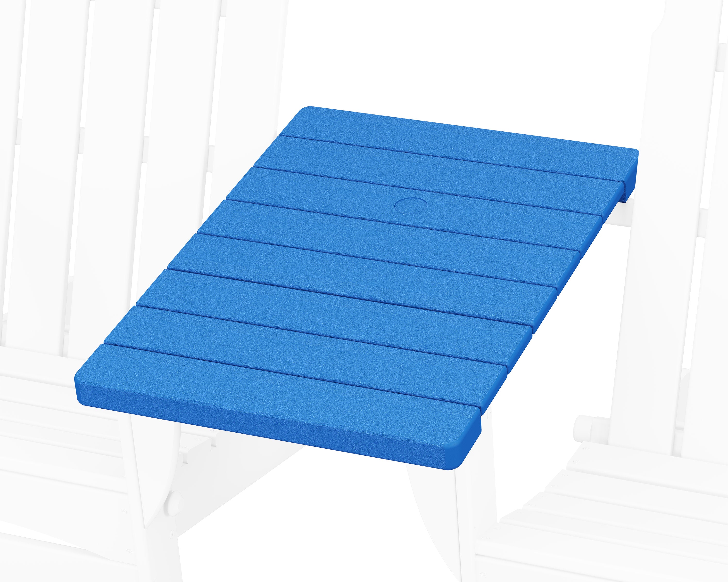 Classic Series Straight Adirondack Connecting Table in Pacific Blue