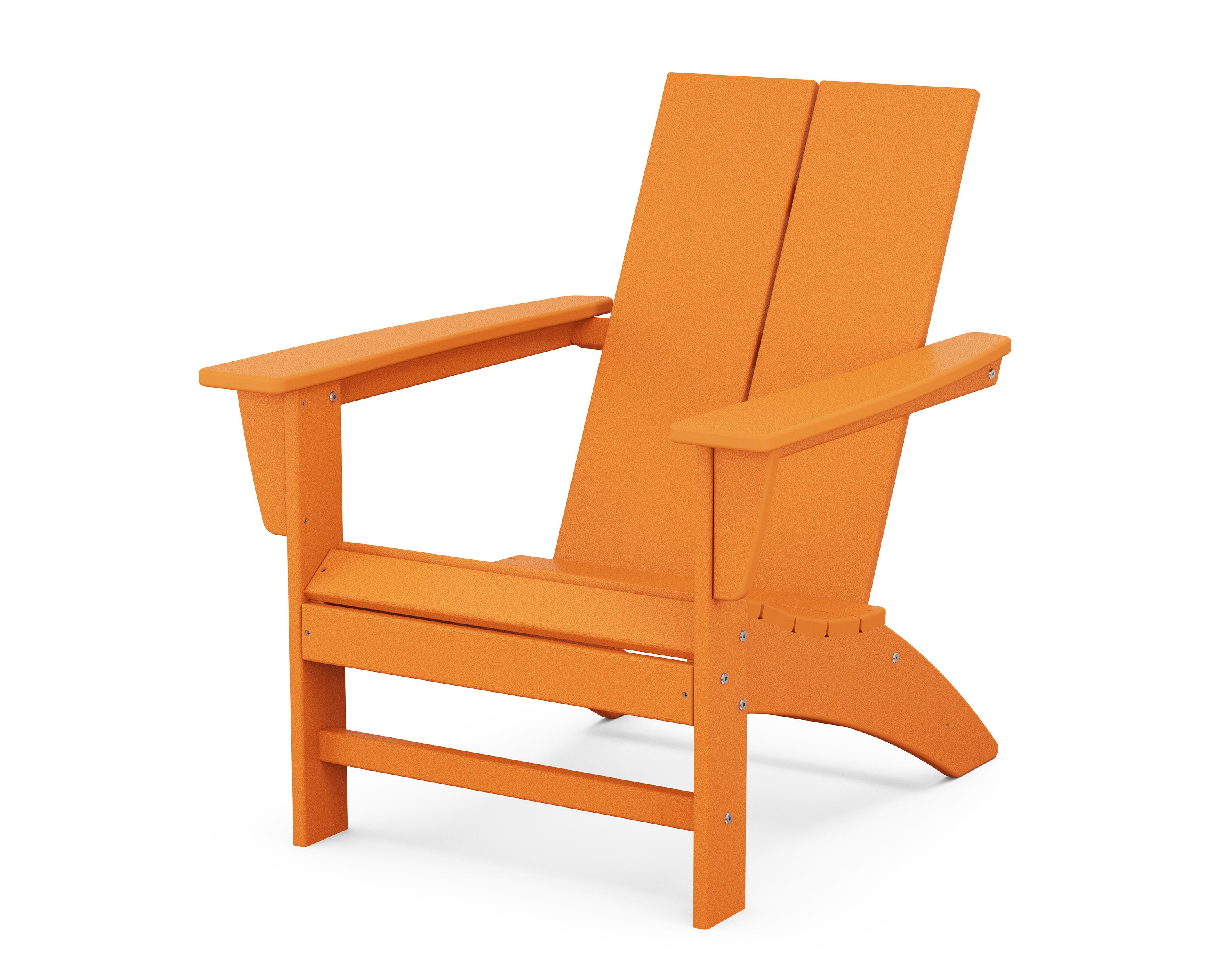 Cottage Modern Adirondack Chair in Tangerine