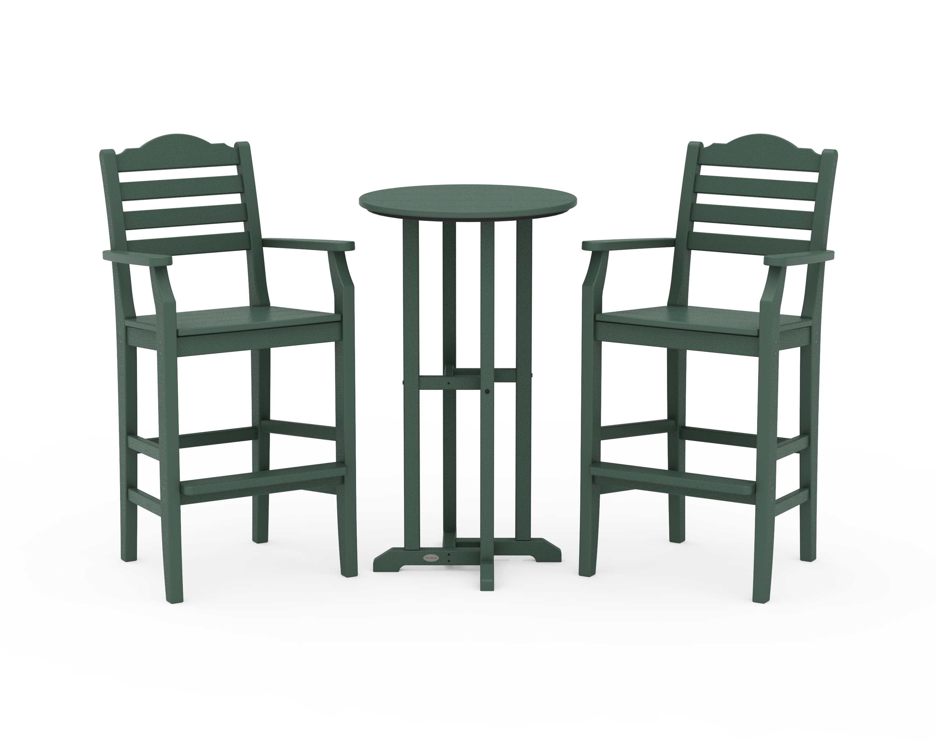 Savannah 3-Piece Farmhouse Bar Set in Green