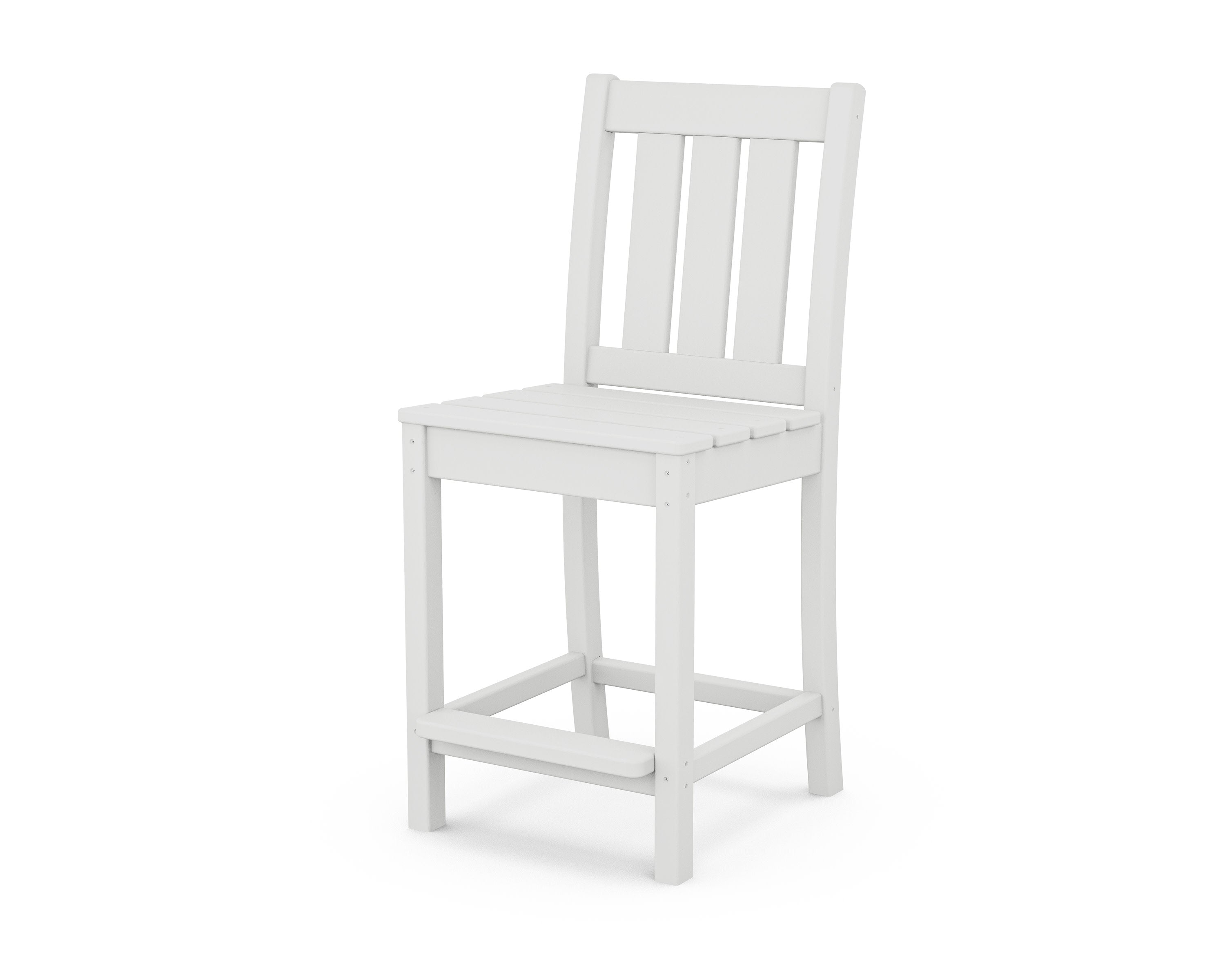 Oxford Counter Side Chair in White