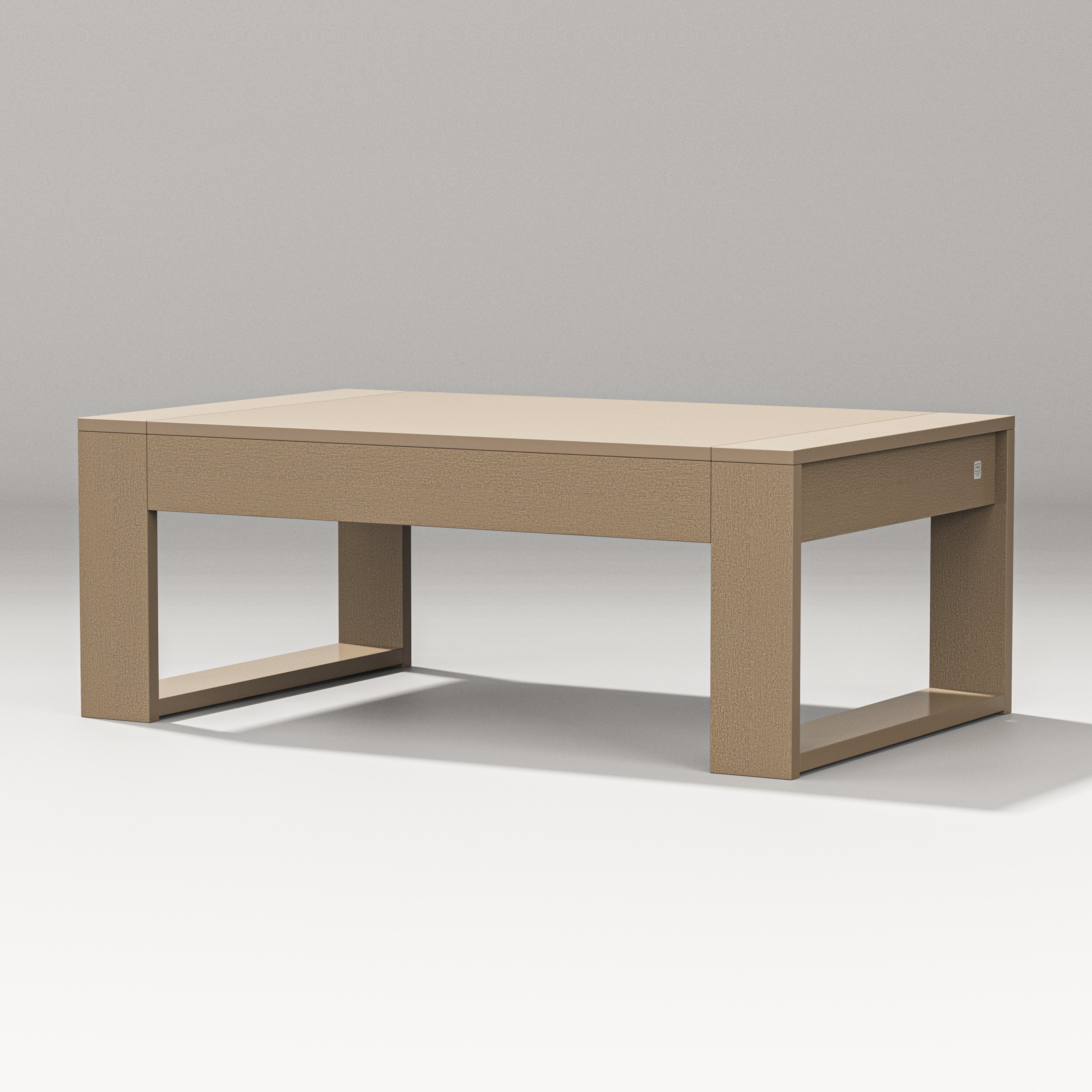 Latitude Rectangle Coffee Table in Vintage Sahara