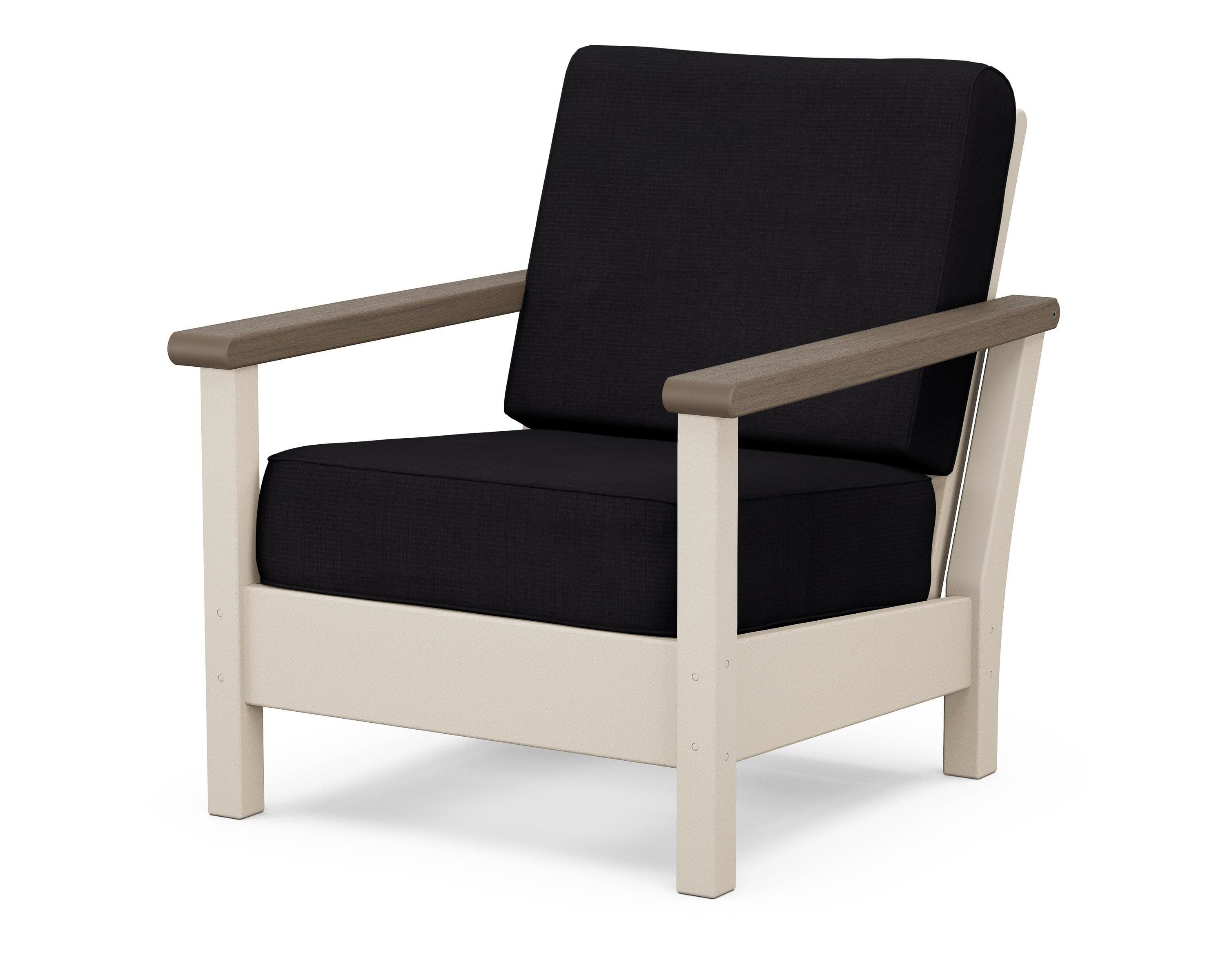 Harbour Deep Seating Chair in Sand / Kona / Midnight Linen