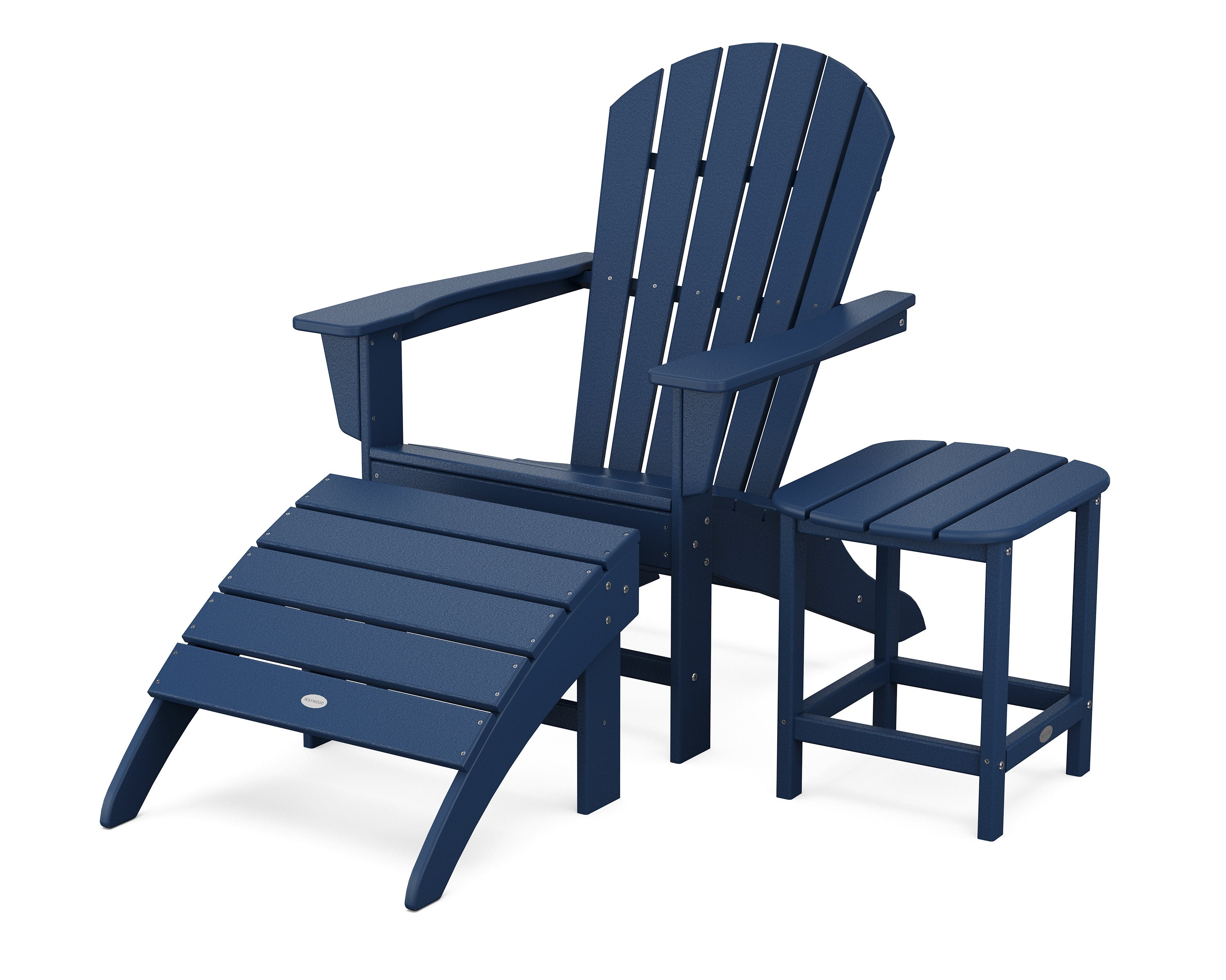 South Beach Adirondack 3-Piece Set in Navy