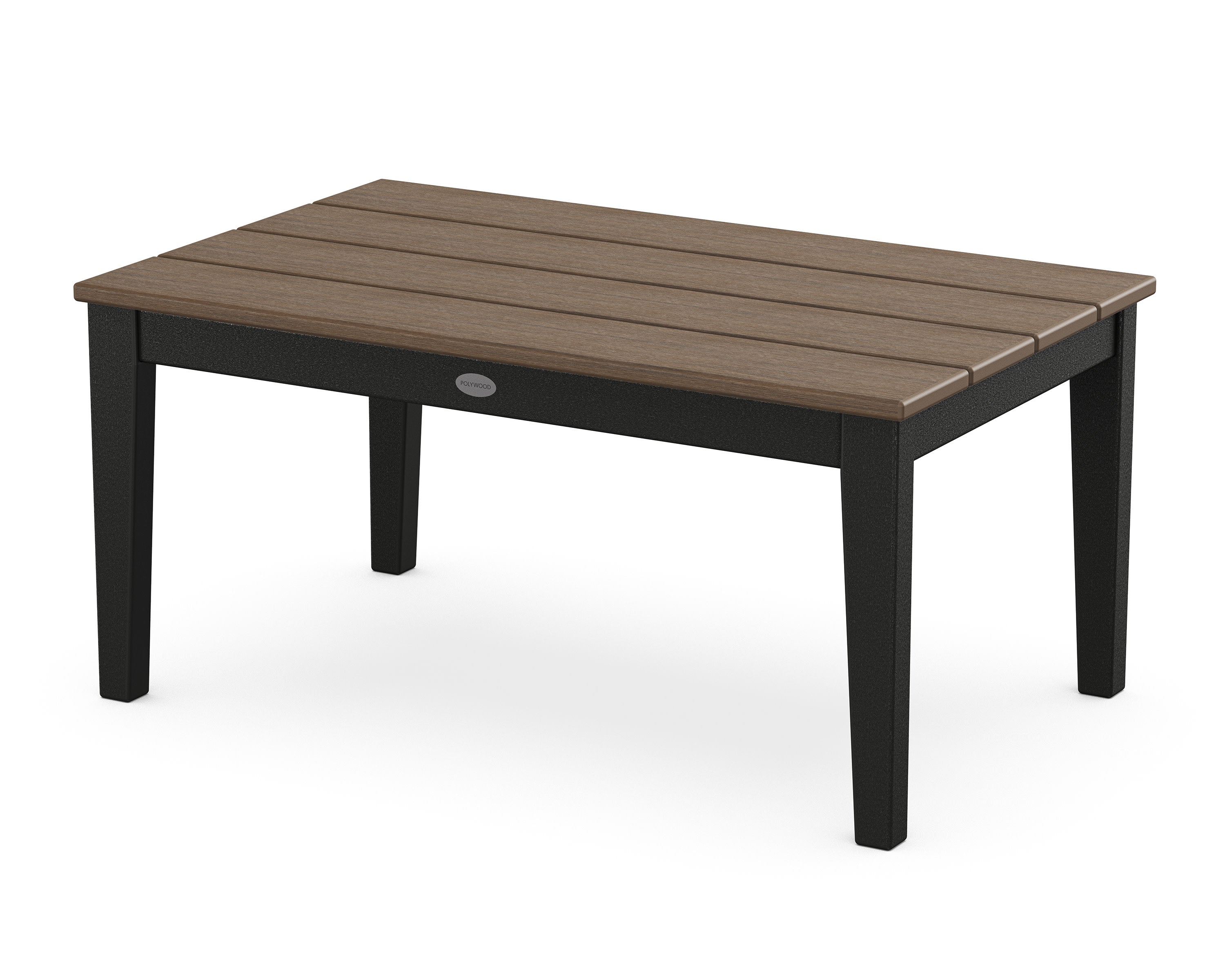Newport 22" x 36" Coffee Table in Black / Kona