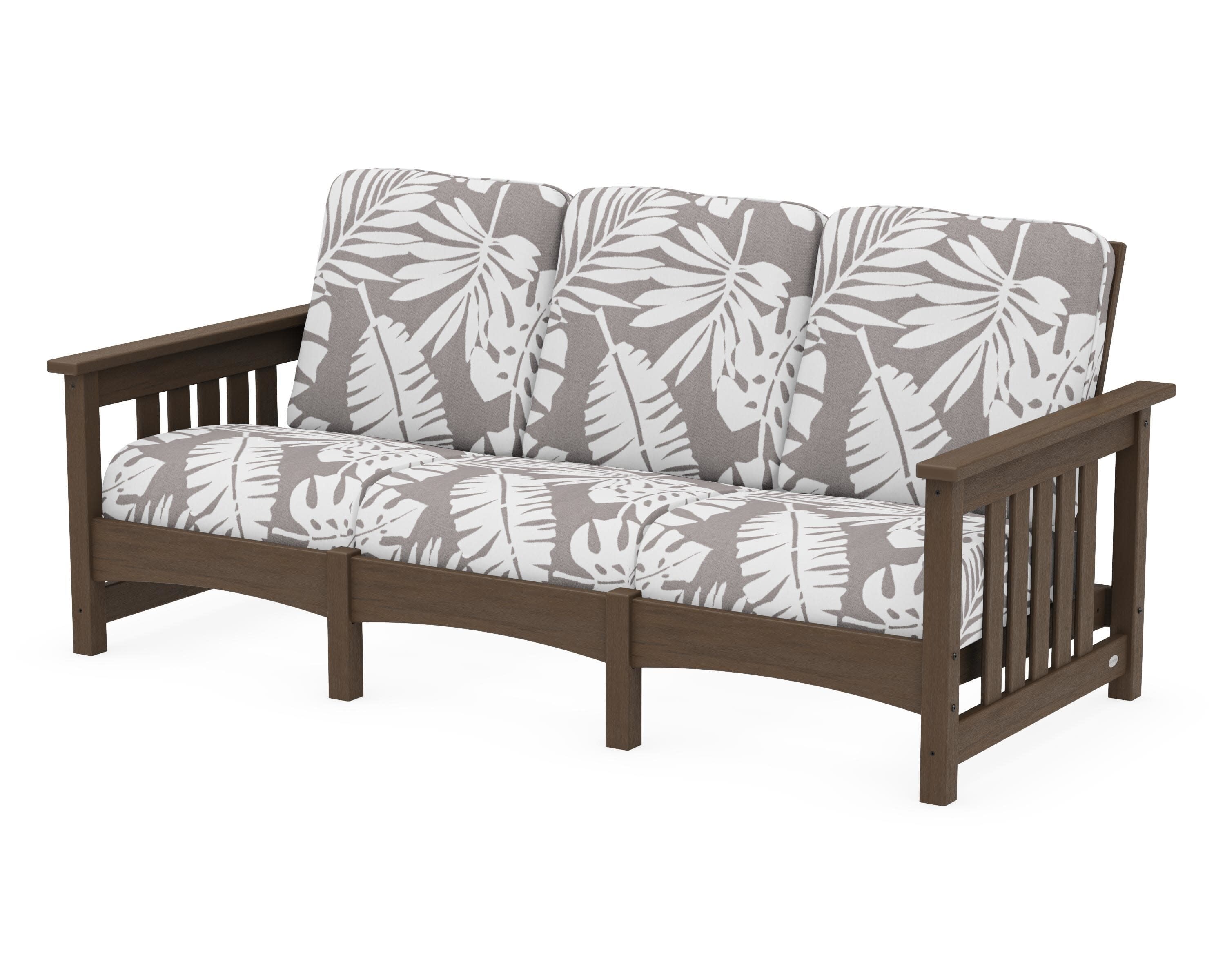Club Mission Sofa in Kona / Leaf Grey Mist